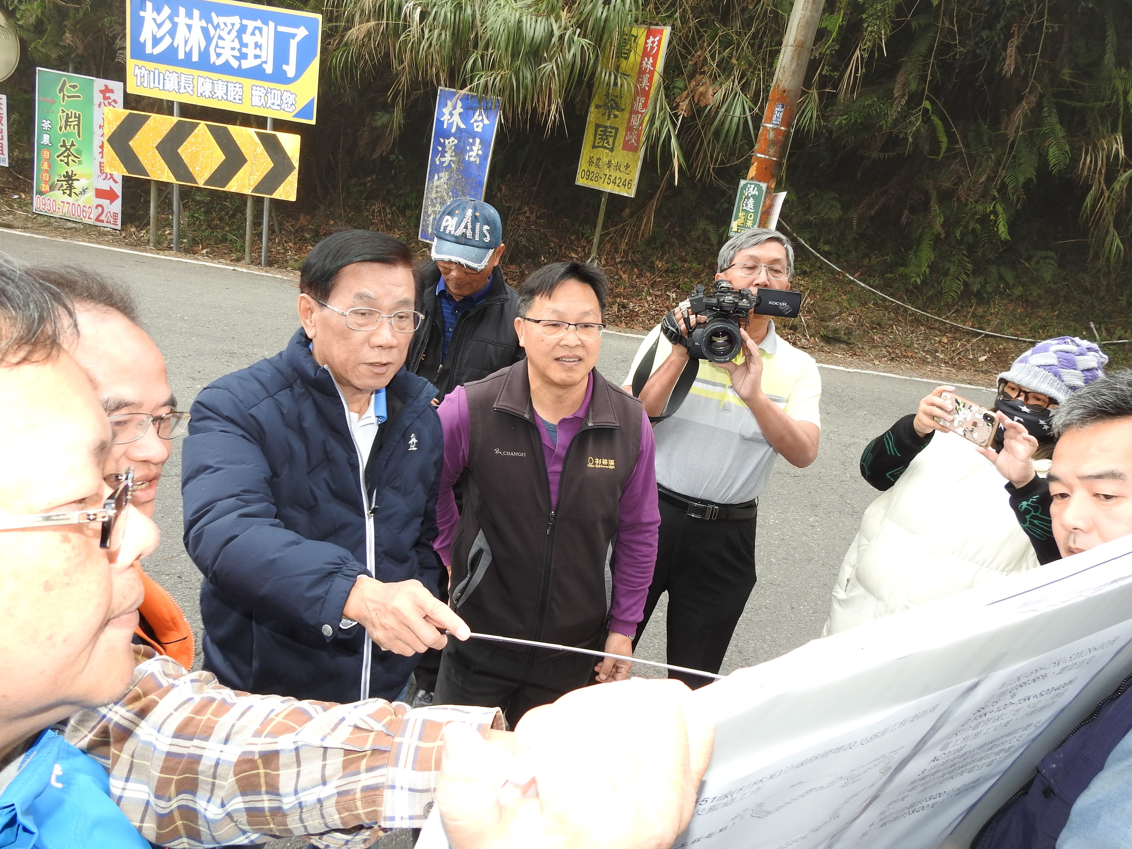 相關圖片1-杉林溪投51線觀光農產要道改善路平安全可期