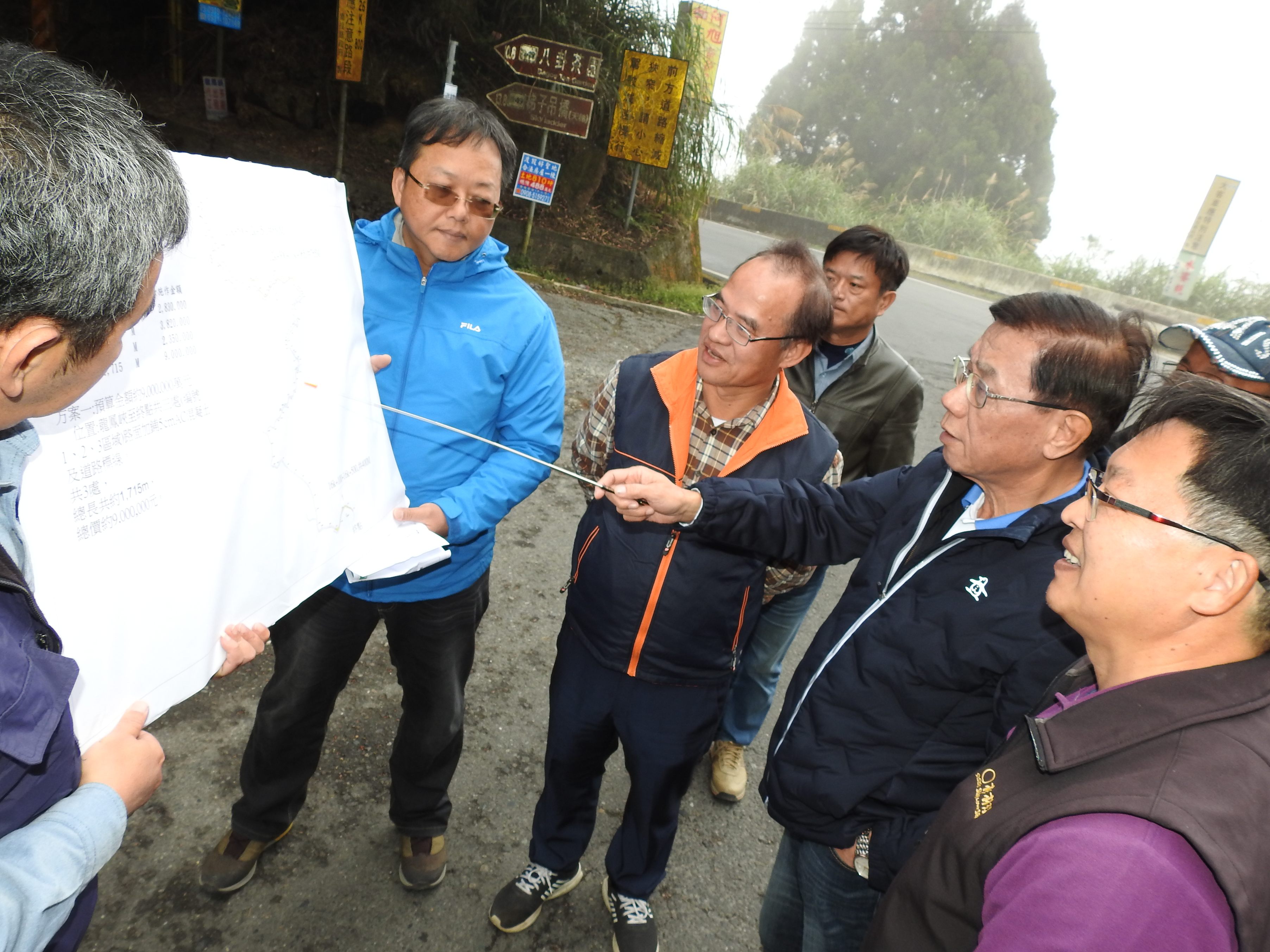 相關圖片2-杉林溪投51線觀光農產要道改善路平安全可期