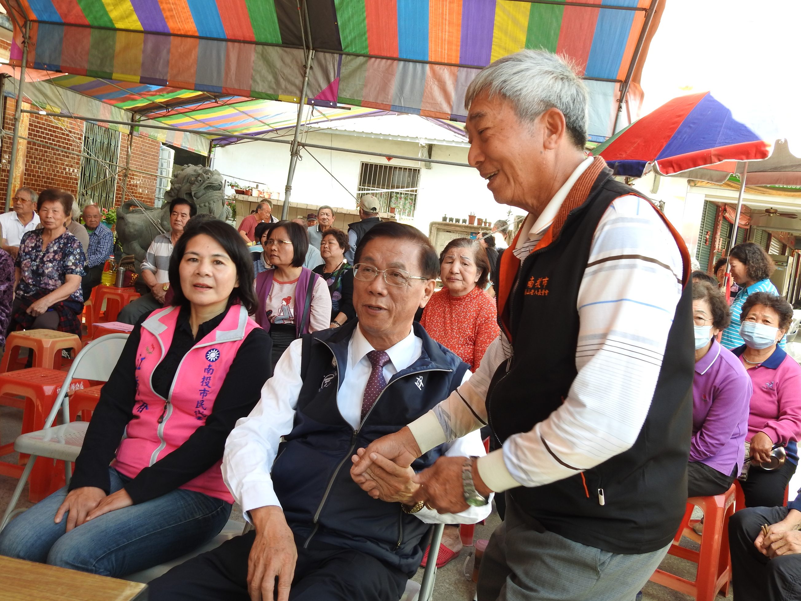 相關圖片2-縣長關心福山老人長青會