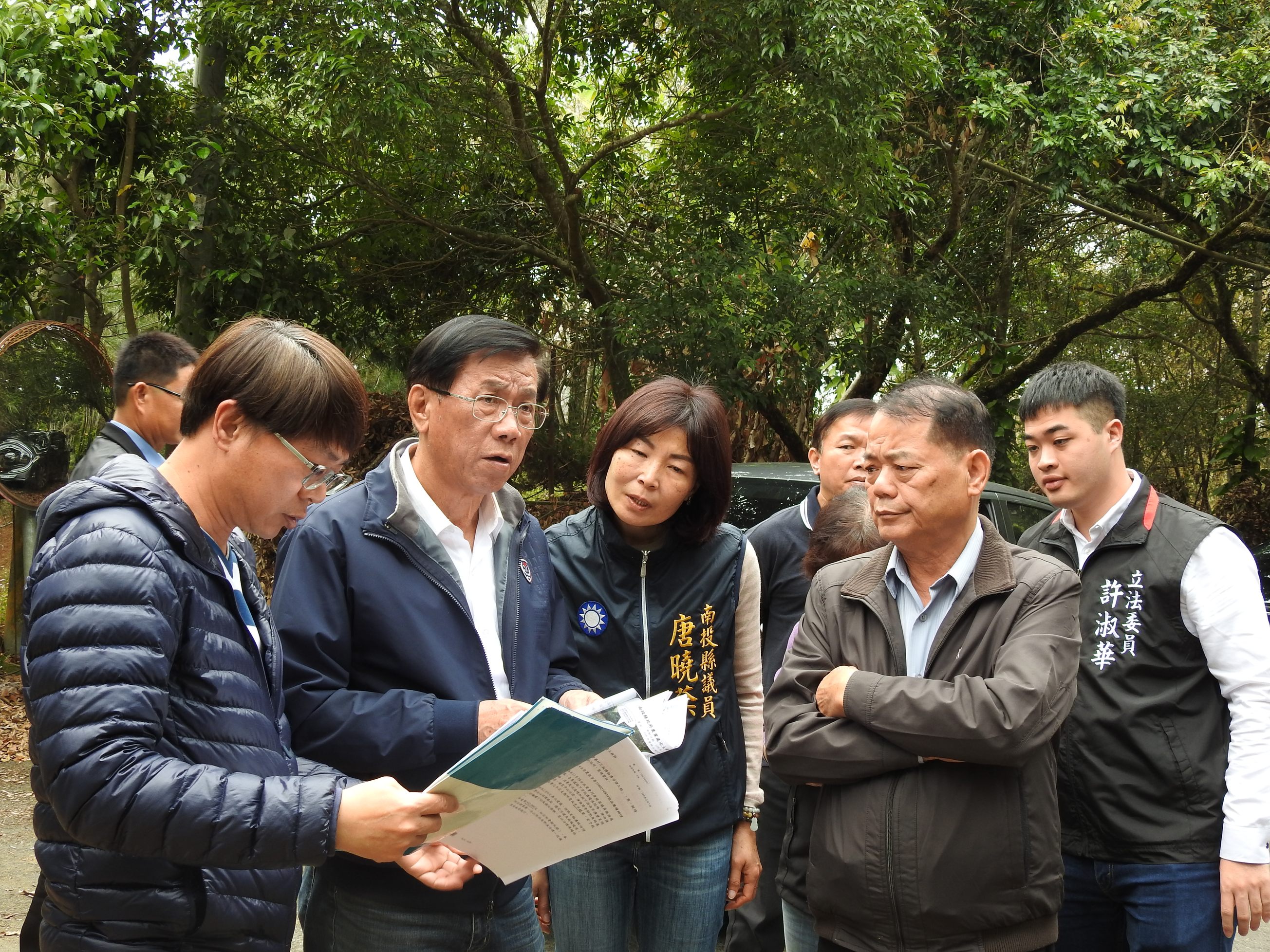 相關圖片2-縣民時間陳情未滿月 縣長實勘解民瘼