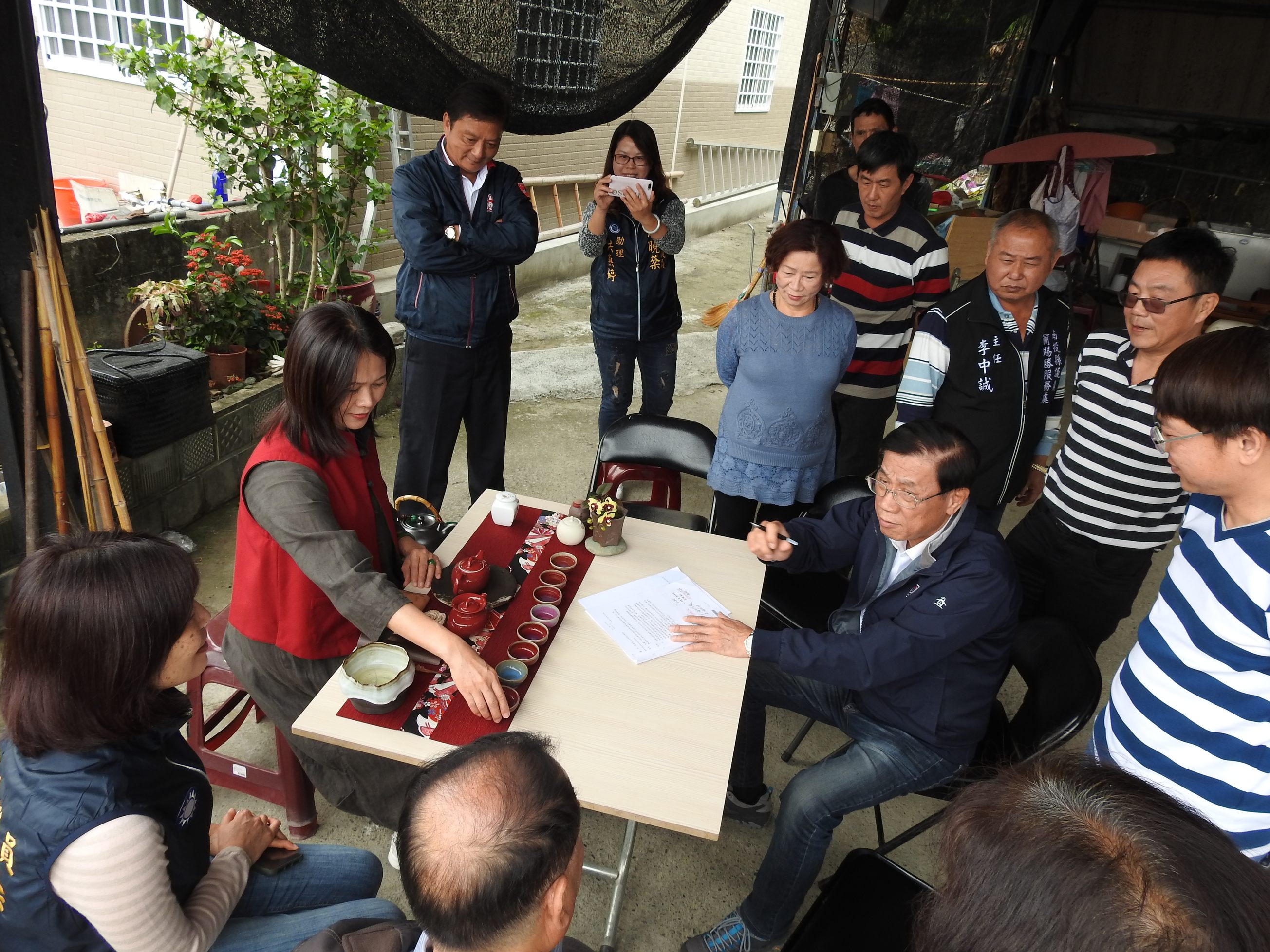 相關圖片4-縣民時間陳情未滿月 縣長實勘解民瘼