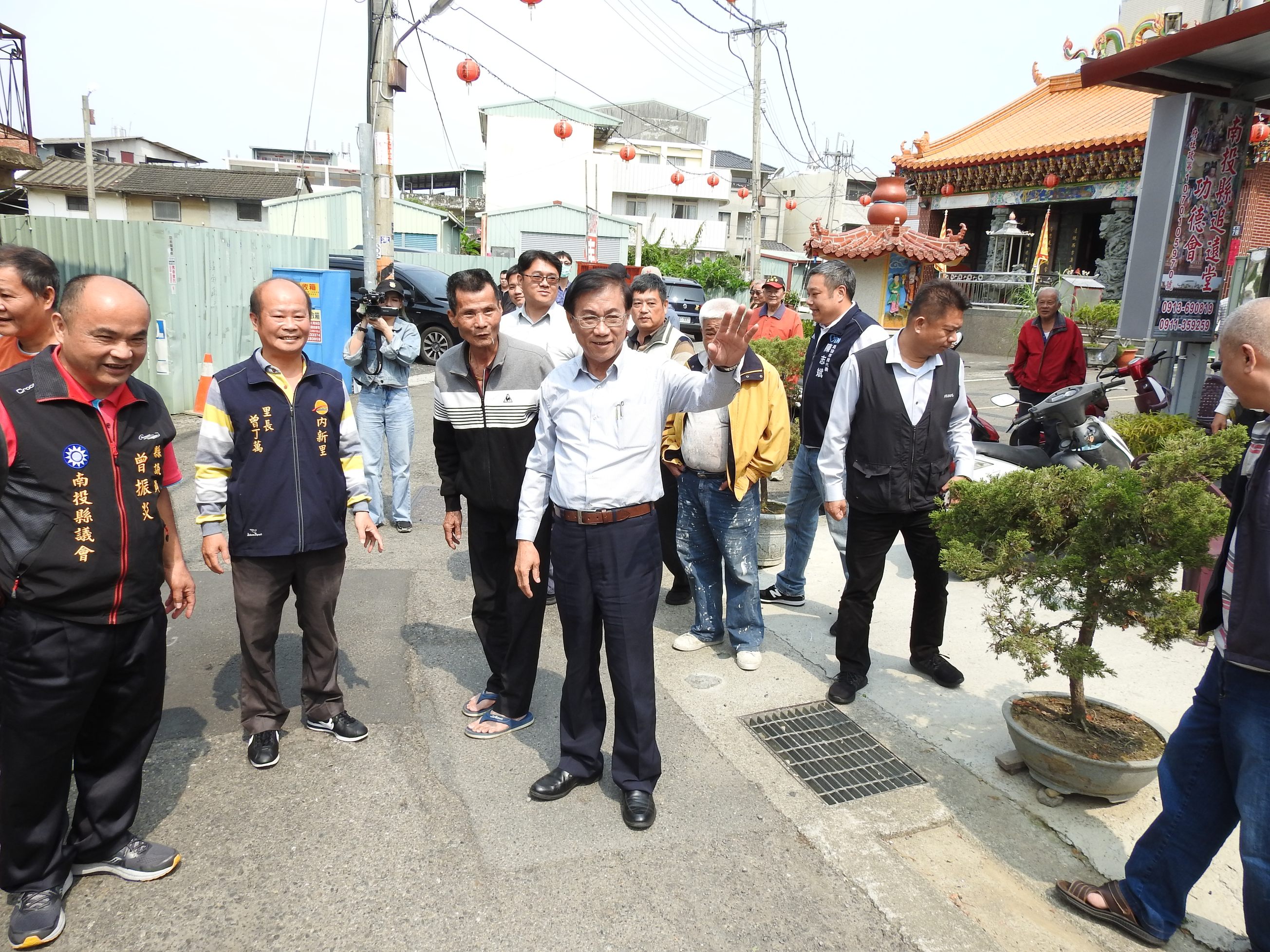 相關圖片3-名間南投多條野溪道路亟待整修 縣長會勘有解