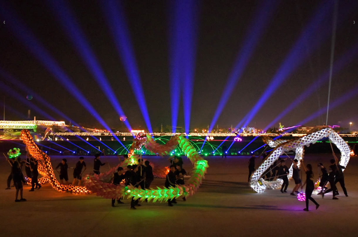 other image1-Exciting drones and fire dance performed in Nantou Lantern Festival (Feb. 3)