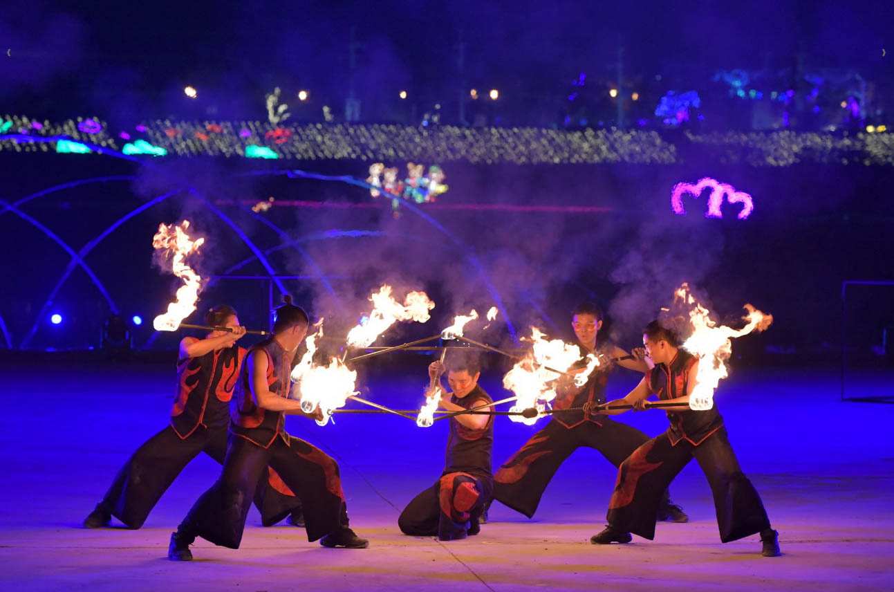 other image3-Exciting drones and fire dance performed in Nantou Lantern Festival (Feb. 3)