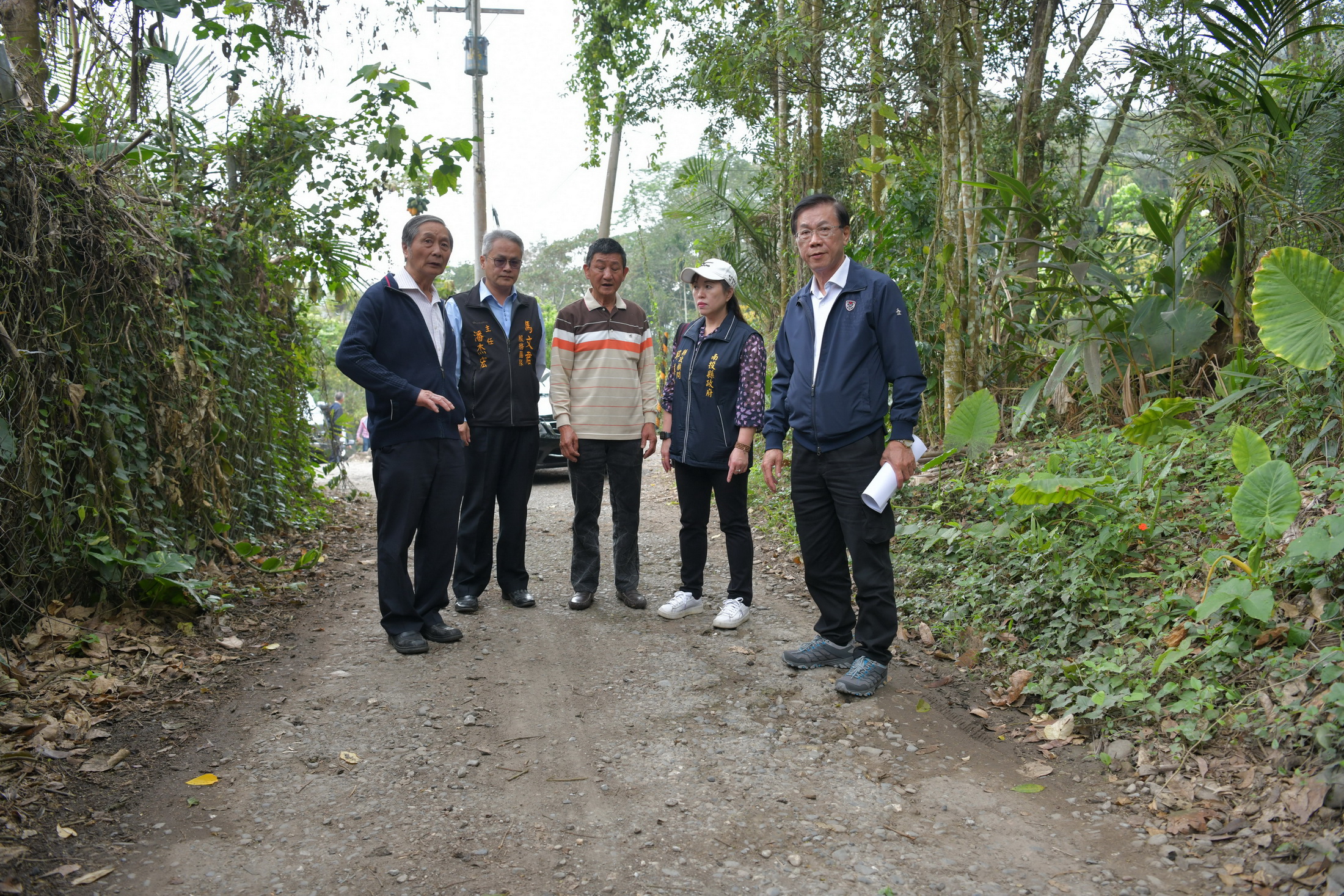 圖片-縣府將花費1,350萬　改善國姓鄉多處農道路及排水