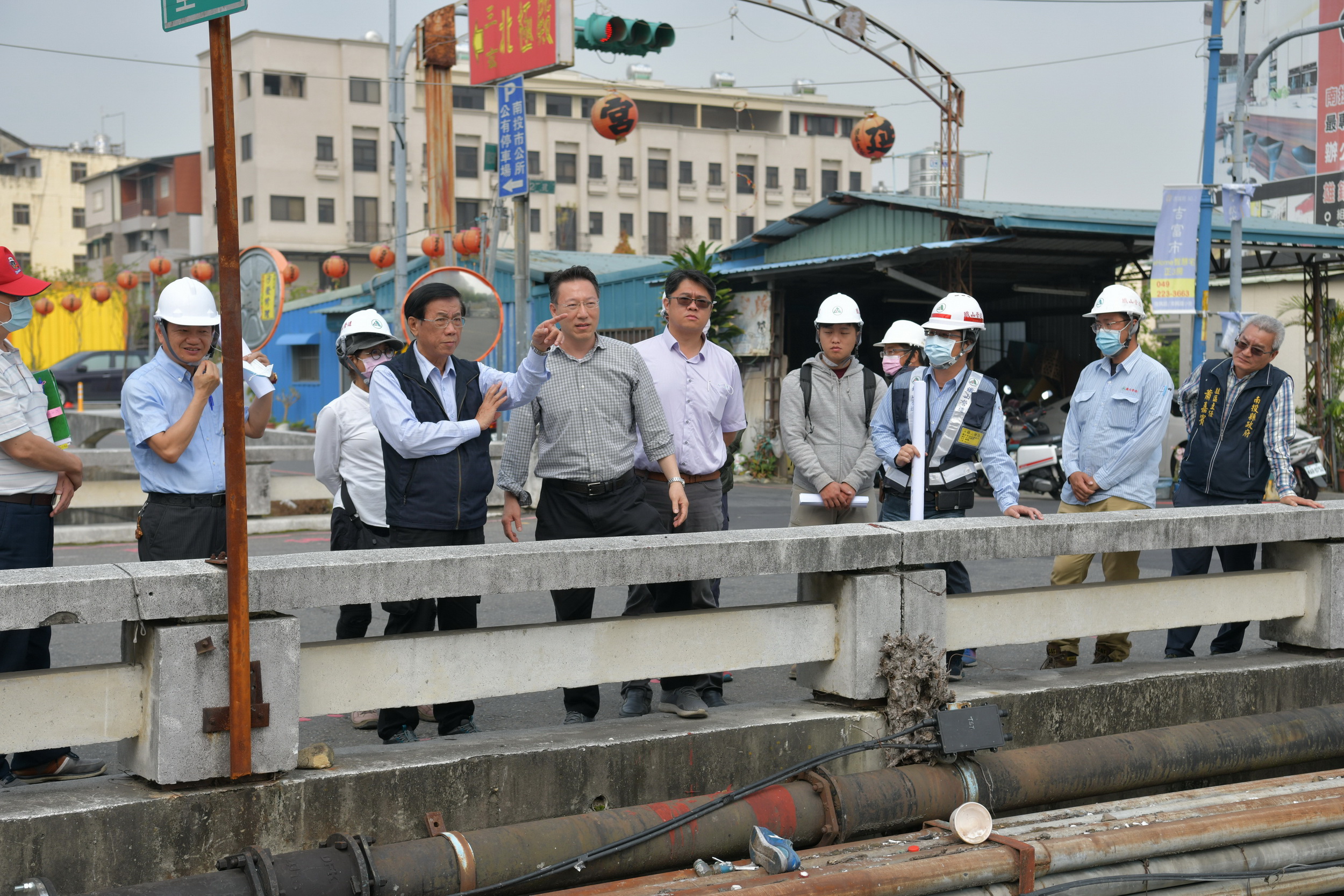 圖片-南投醫院旁大排將設停車場　民眾就醫更方便