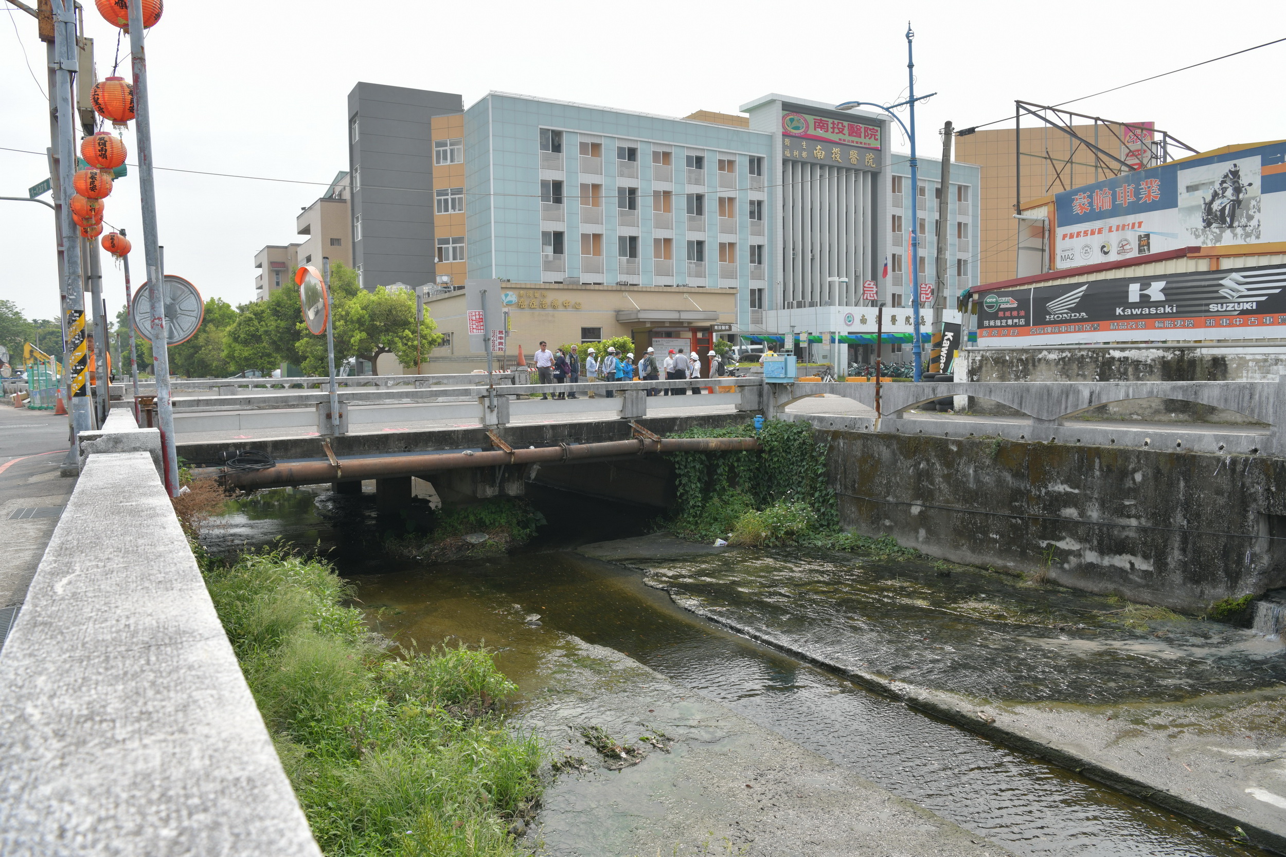 相關圖片2-南投醫院旁大排將設停車場　民眾就醫更方便
