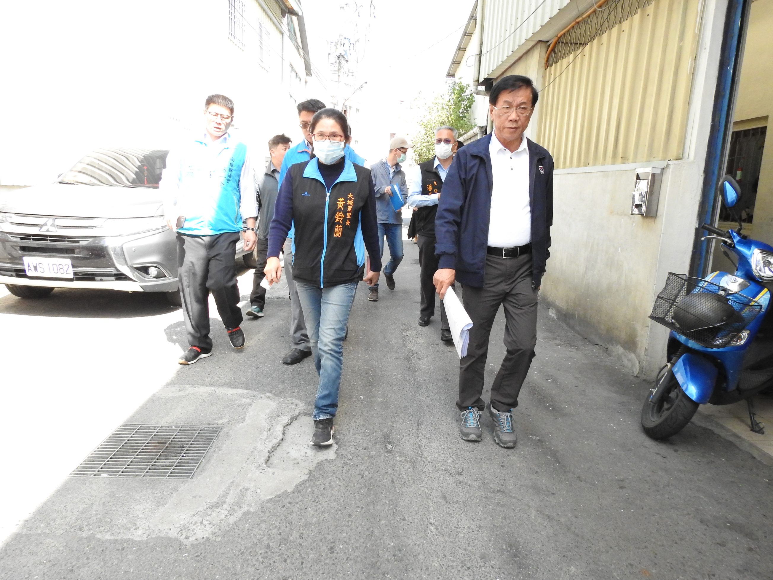 相關圖片1-埔里、仁愛多條村里道路破損 縣長會勘改善