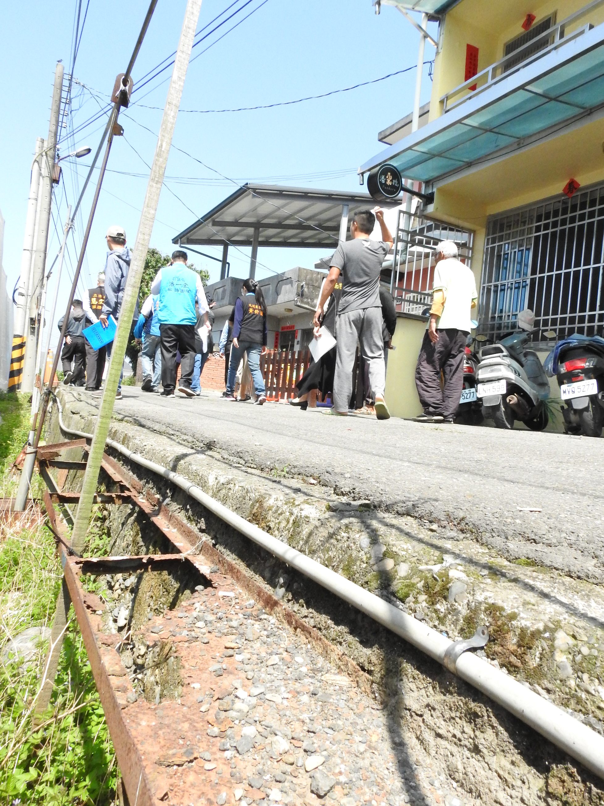 相關圖片3-埔里、仁愛多條村里道路破損 縣長會勘改善