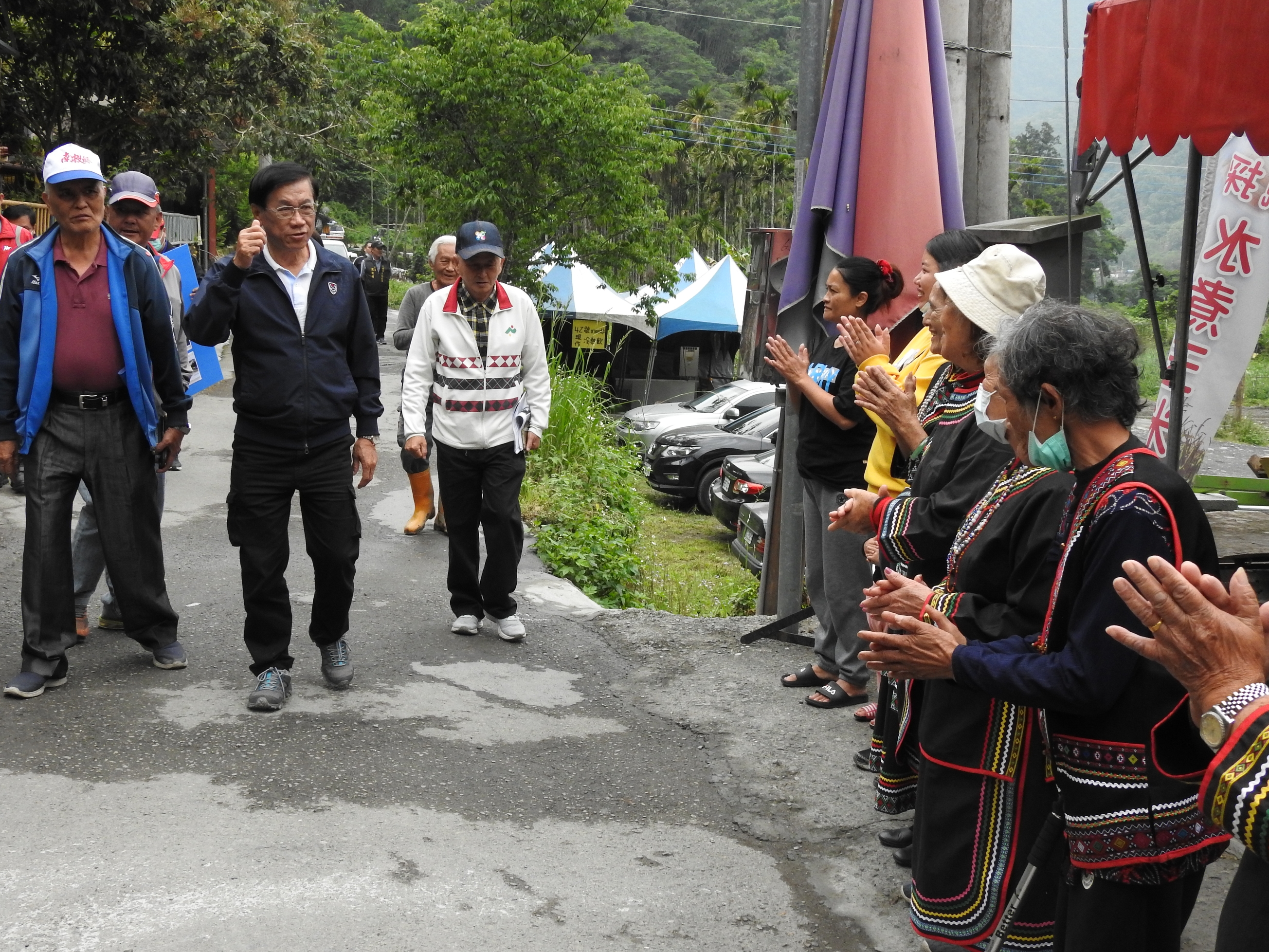 相關圖片2-縣府推動仁愛鄉曲冰部落觀光美化及古道整建