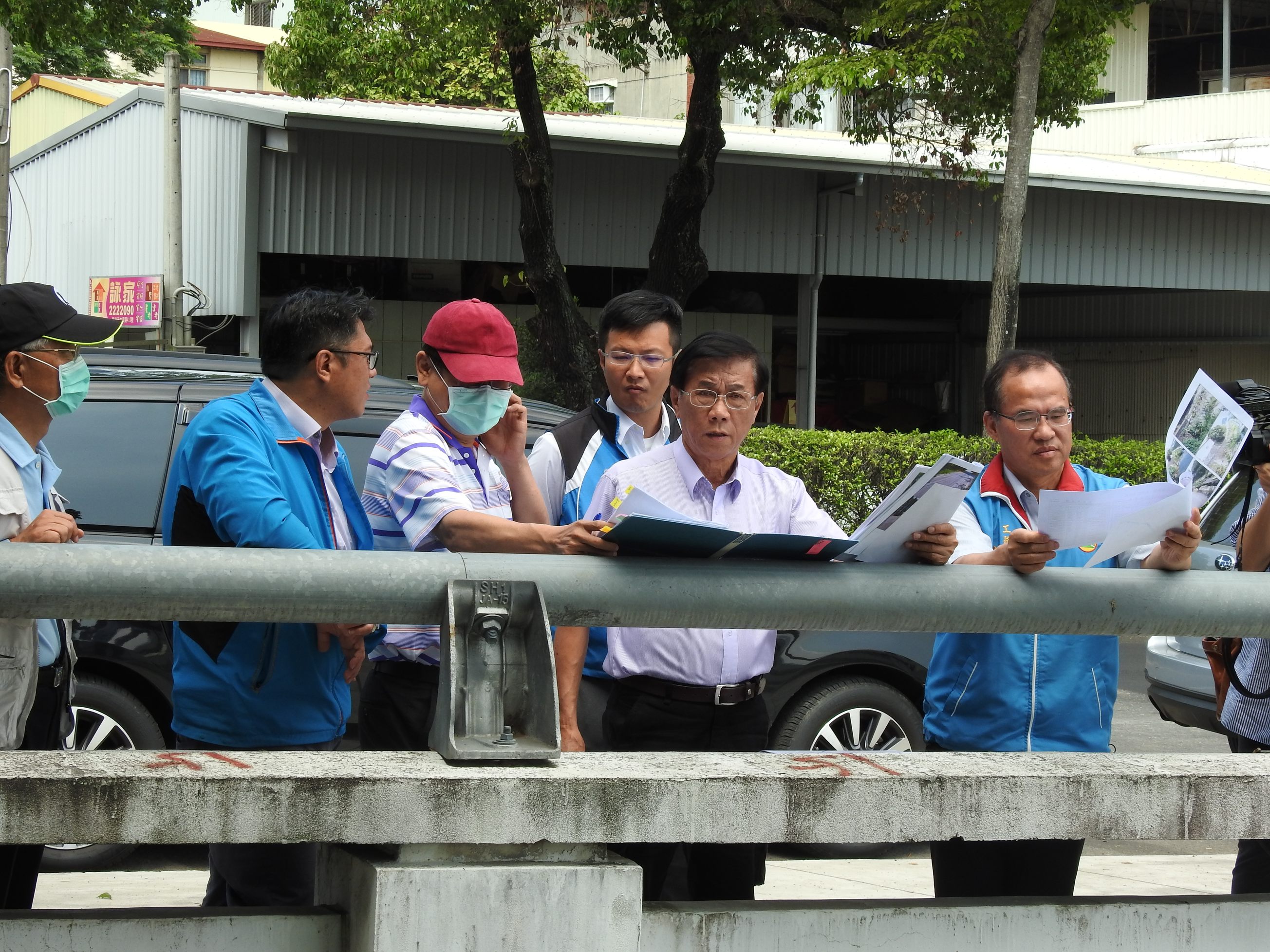 圖片-南投市牛運崛、和興坑兩大排整修 縣長會勘有譜