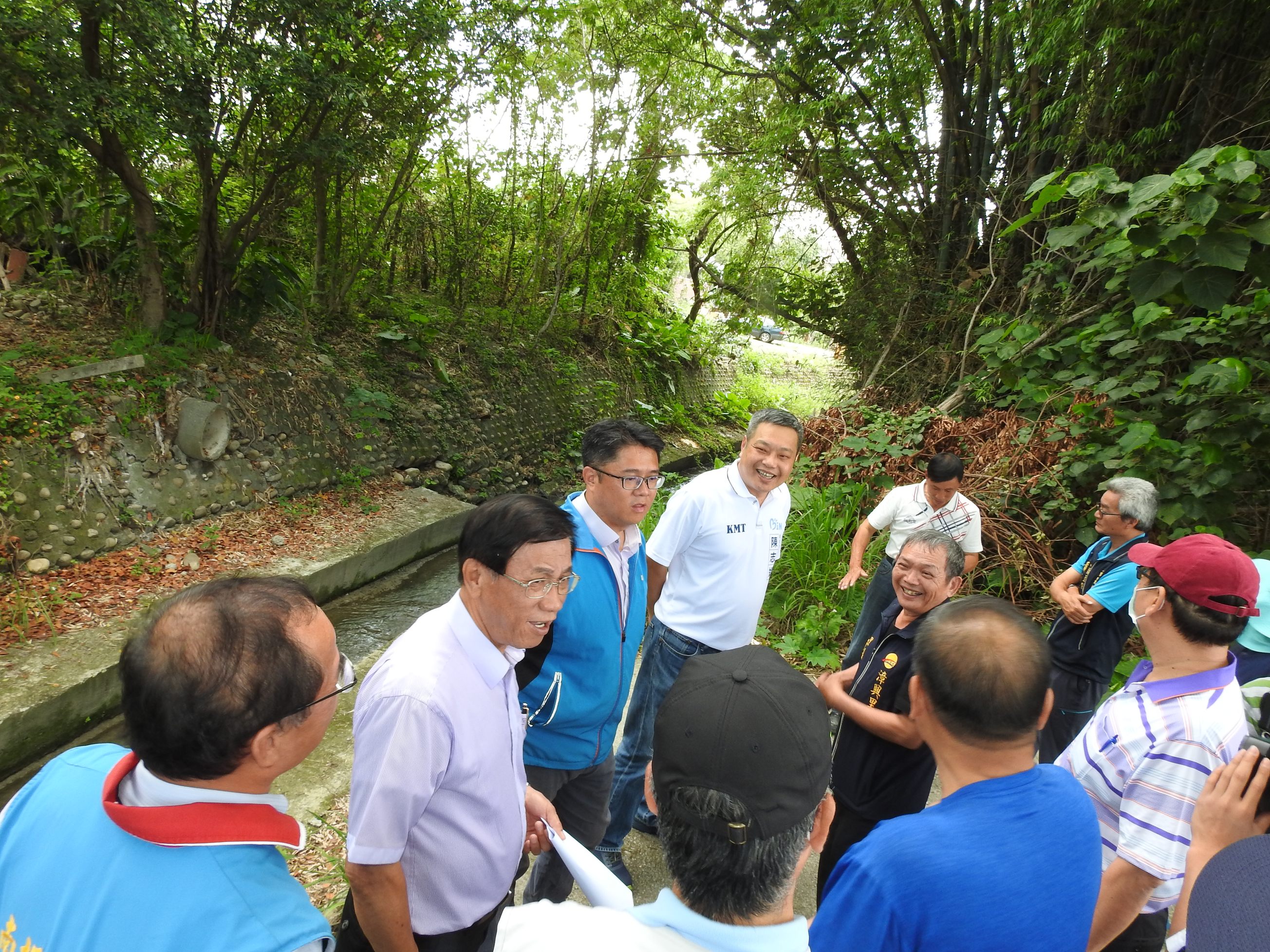 相關圖片3-南投市牛運崛、和興坑兩大排整修 縣長會勘有譜