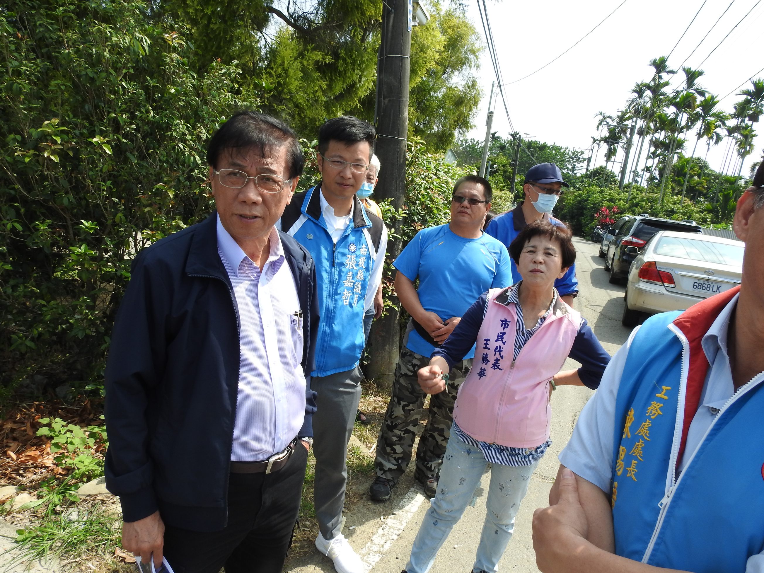 相關圖片3-南投市福山等四里三條巷道農路 縣長會勘改善