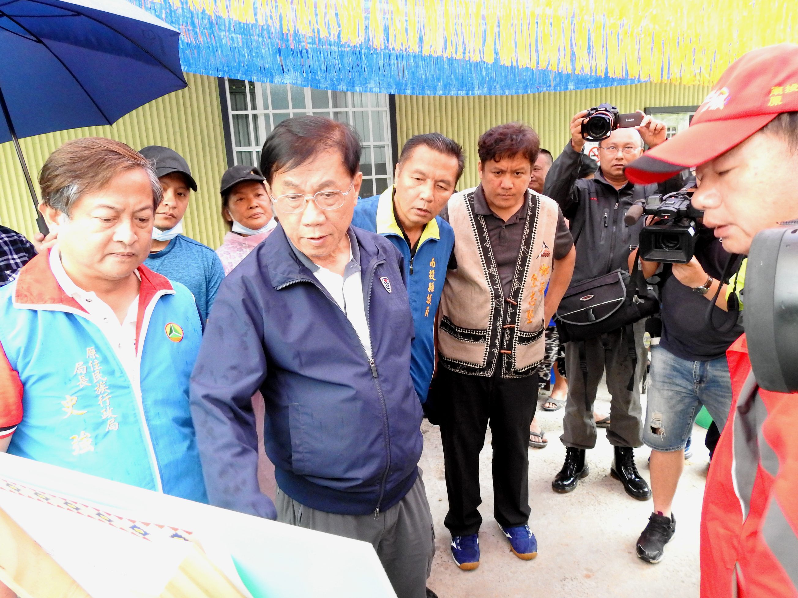 圖片-信義原鄉3條部落要道縣長會勘敲定1200萬改善