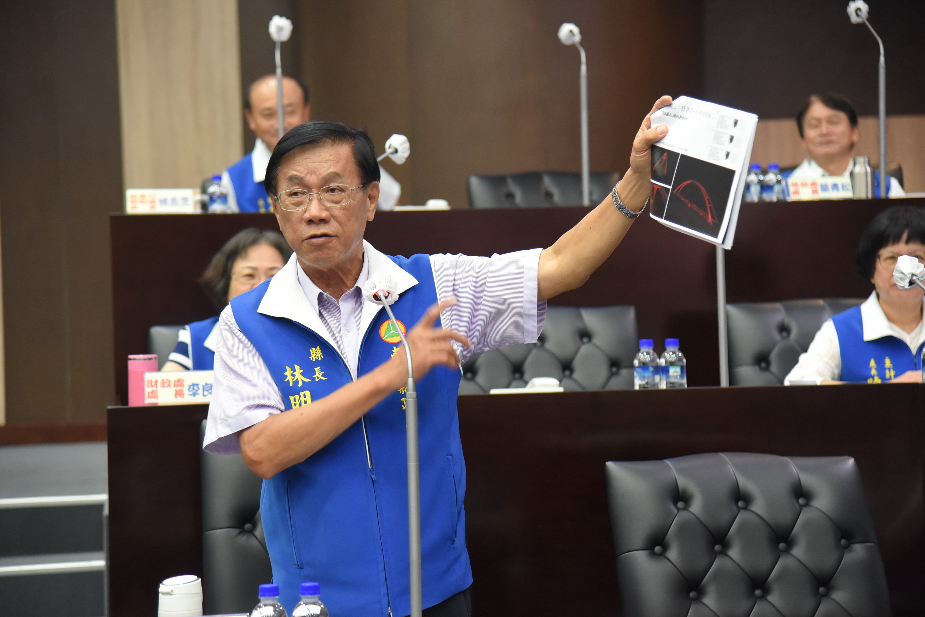 相關圖片1-投縣增A減C有成國中會考成績進步 議員肯定