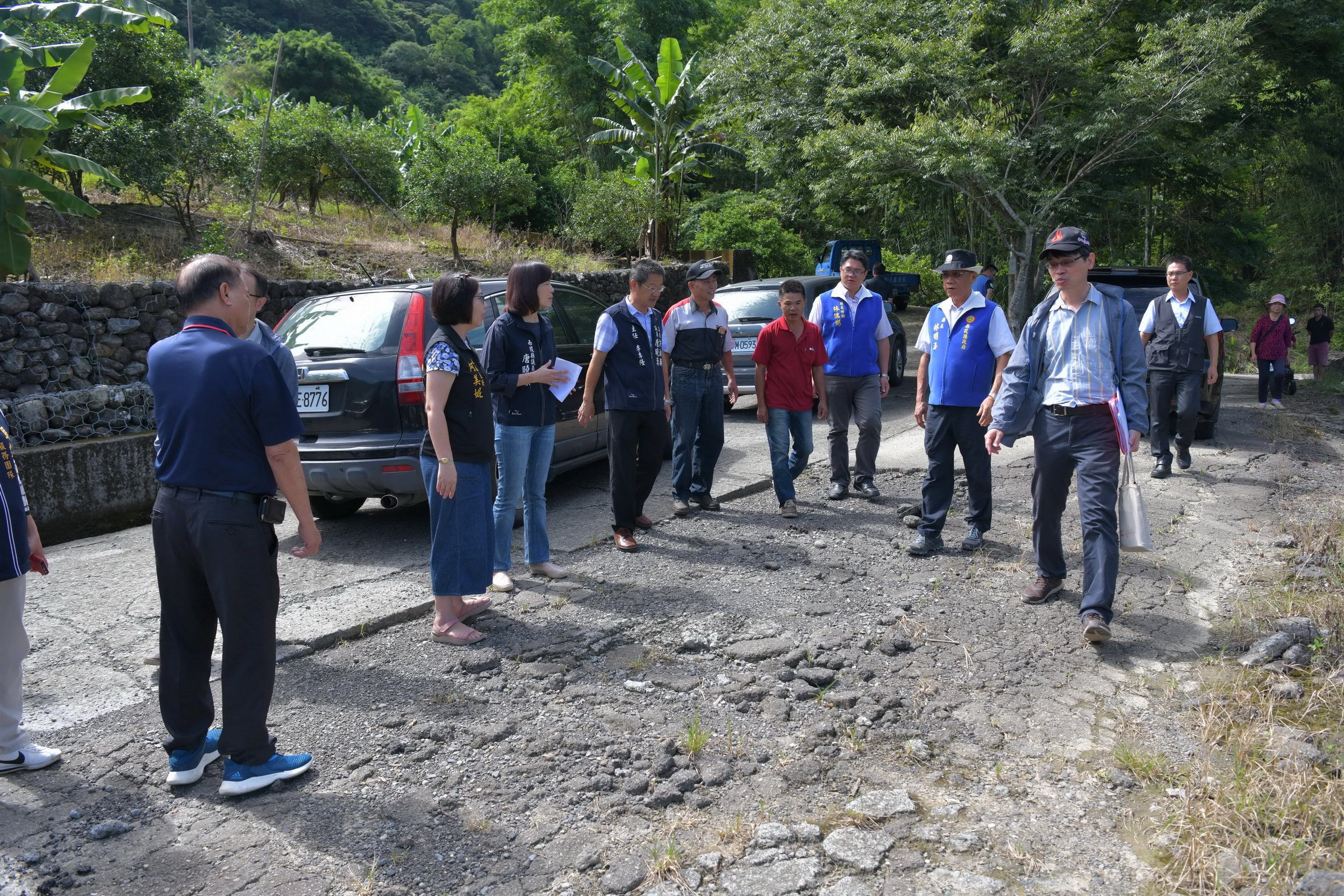 相關圖片3-縣府將花近千萬　改善中寮鄉道路