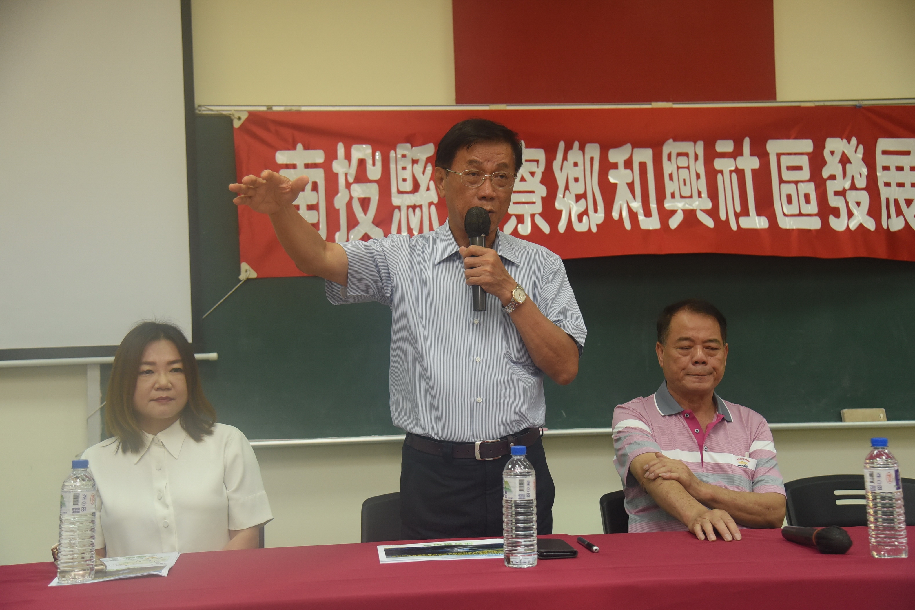 圖片-投22線連接投26線道路拓寬有譜 林縣長盼鄉親配合早日落實