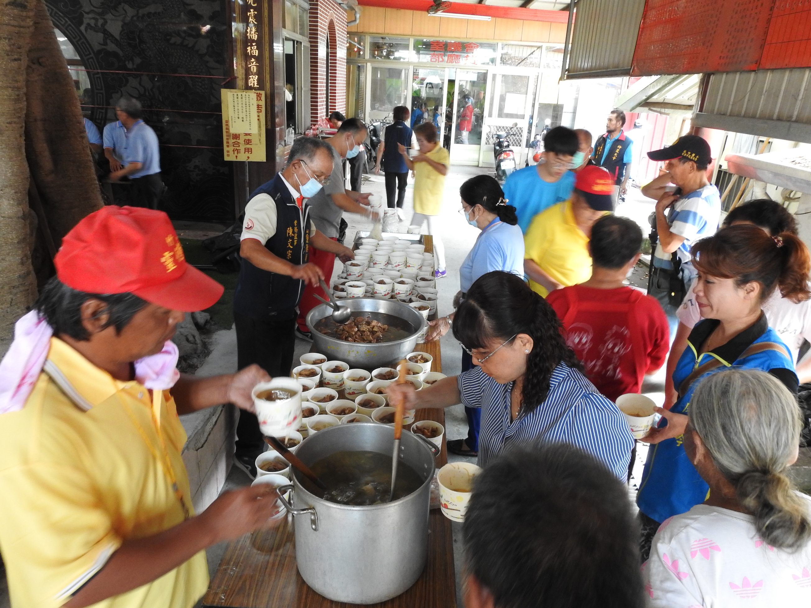 相關圖片3-竹山靈德廟城隍祝壽大典 林縣長祈祝疫情遠離南投