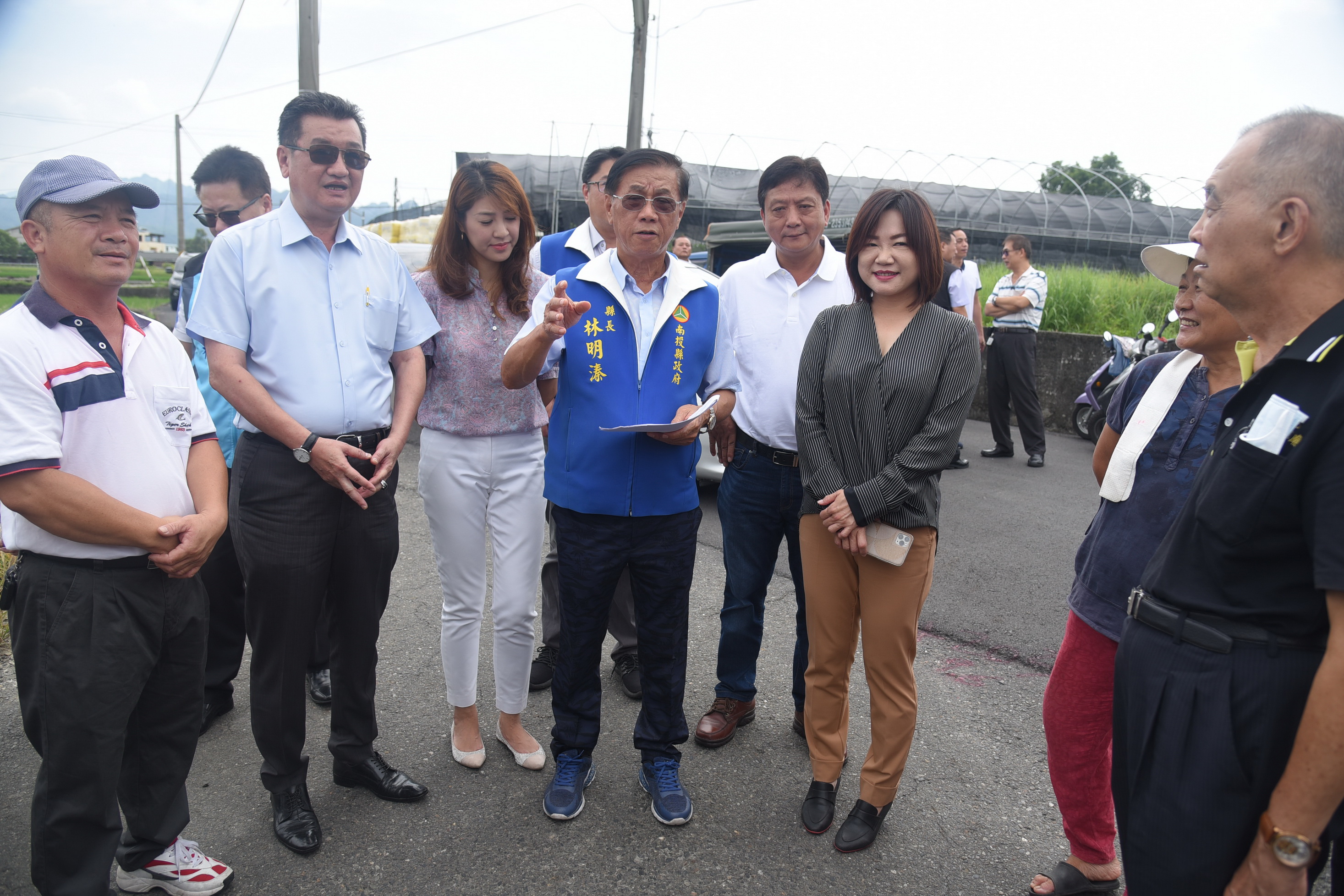 相關圖片2-草屯農路年久失修安全堪虞 林縣長指示籌522萬元經費改善