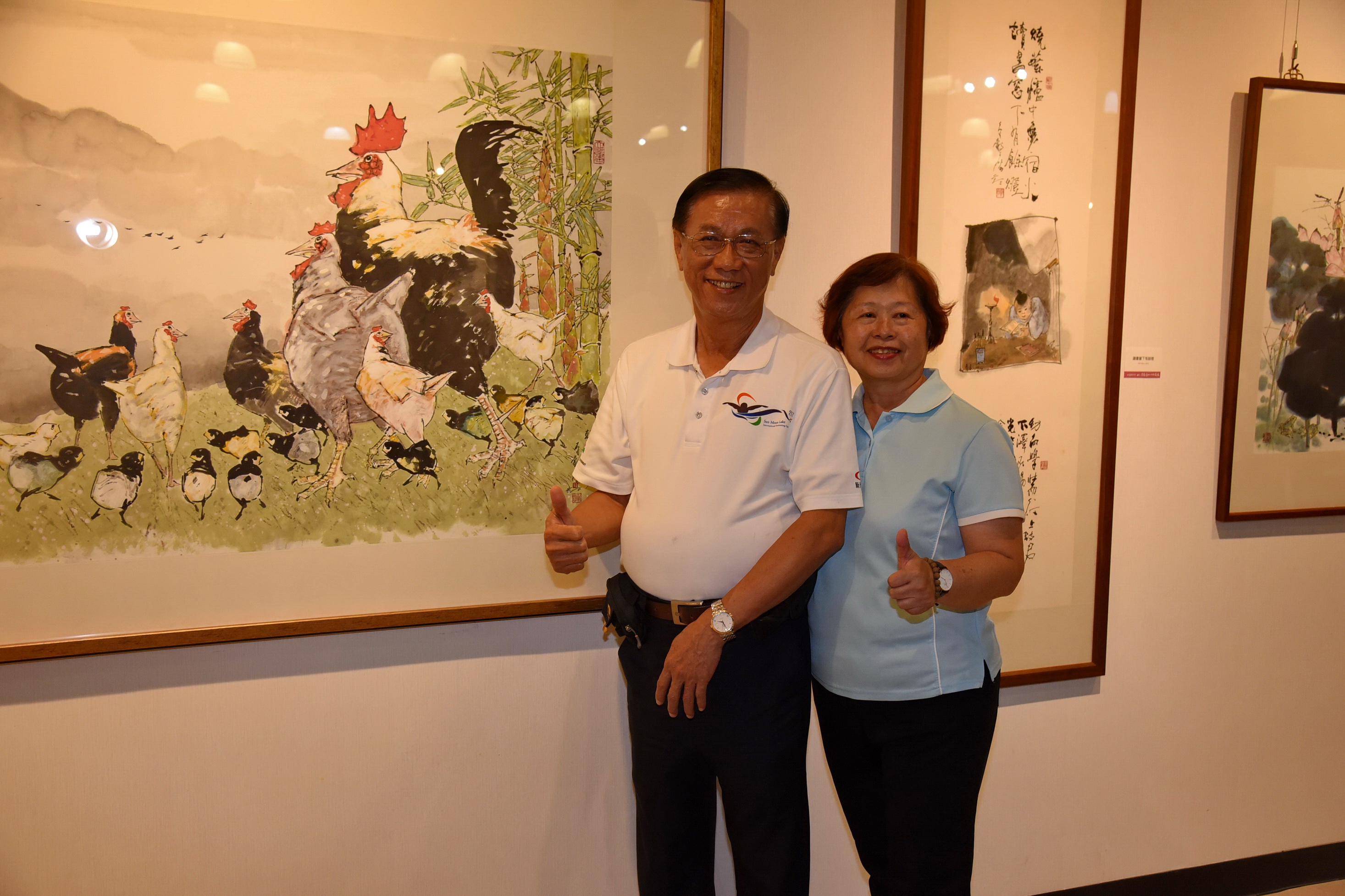 相關圖片2-李轂摩八十回顧展盛大開幕 百餘件作品先睹為快