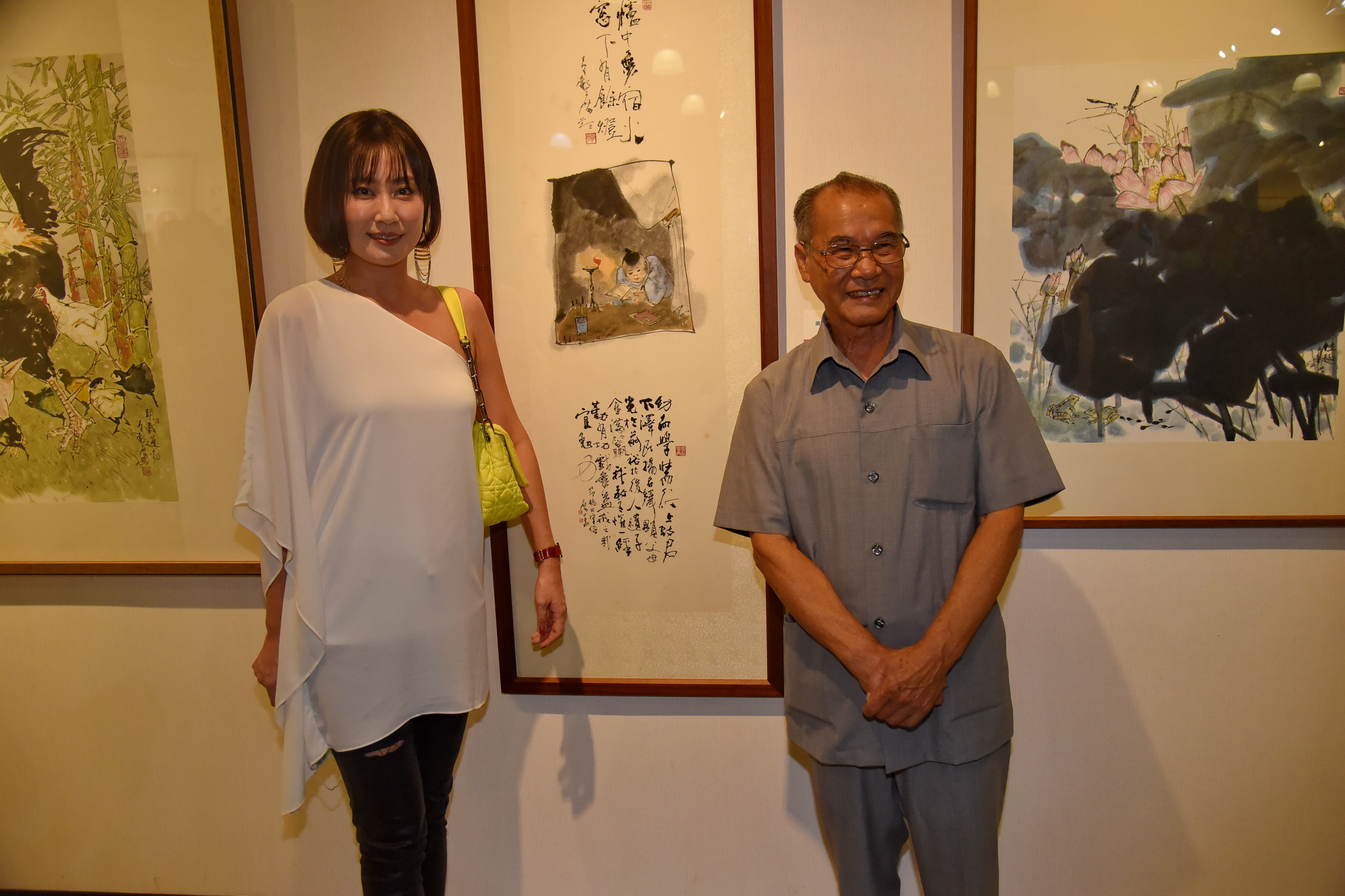 相關圖片4-李轂摩八十回顧展盛大開幕 百餘件作品先睹為快