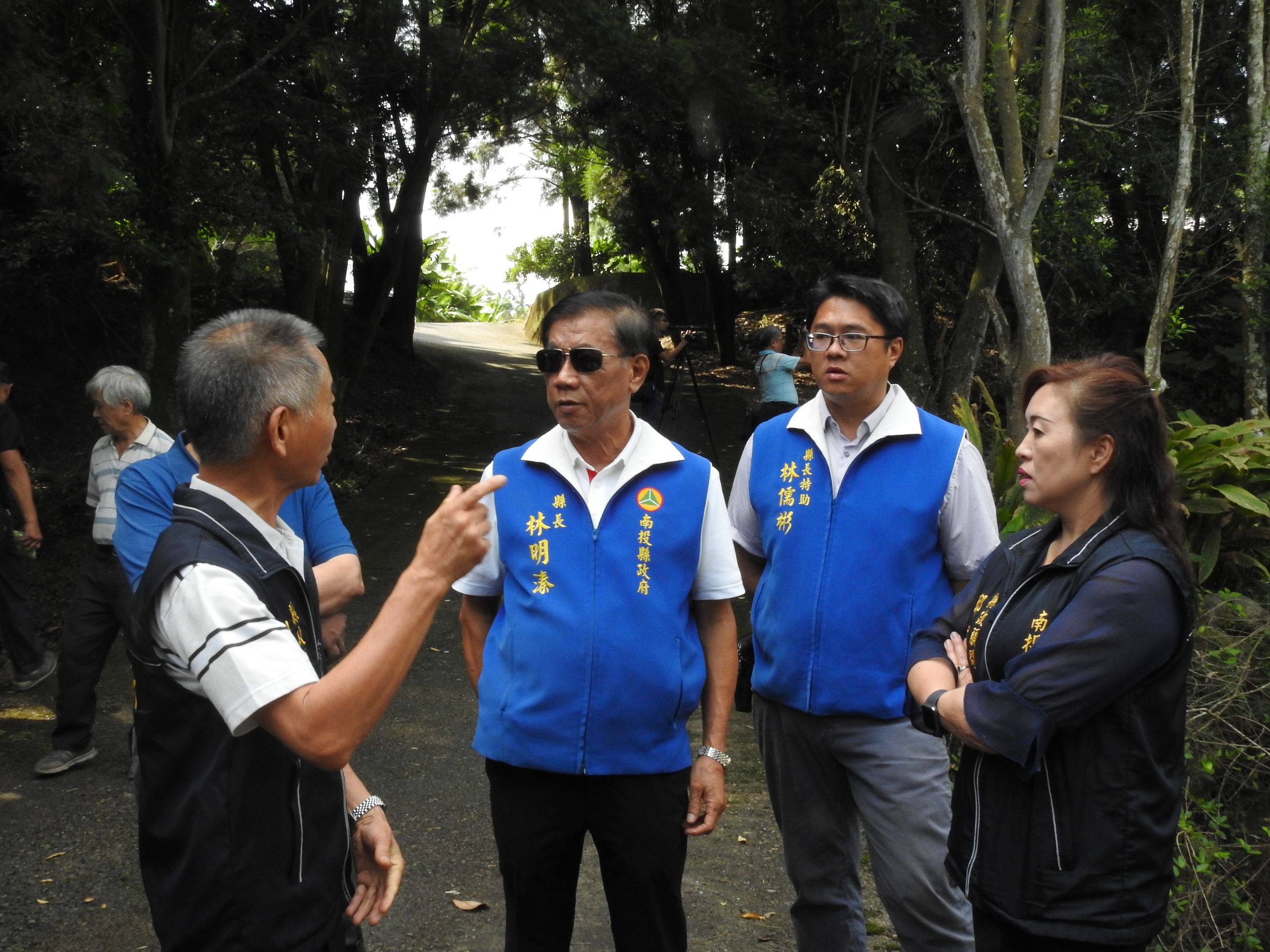 相關圖片2-國姓兩野溪待整治、仁愛清流重劃待改善 林縣長會勘立解