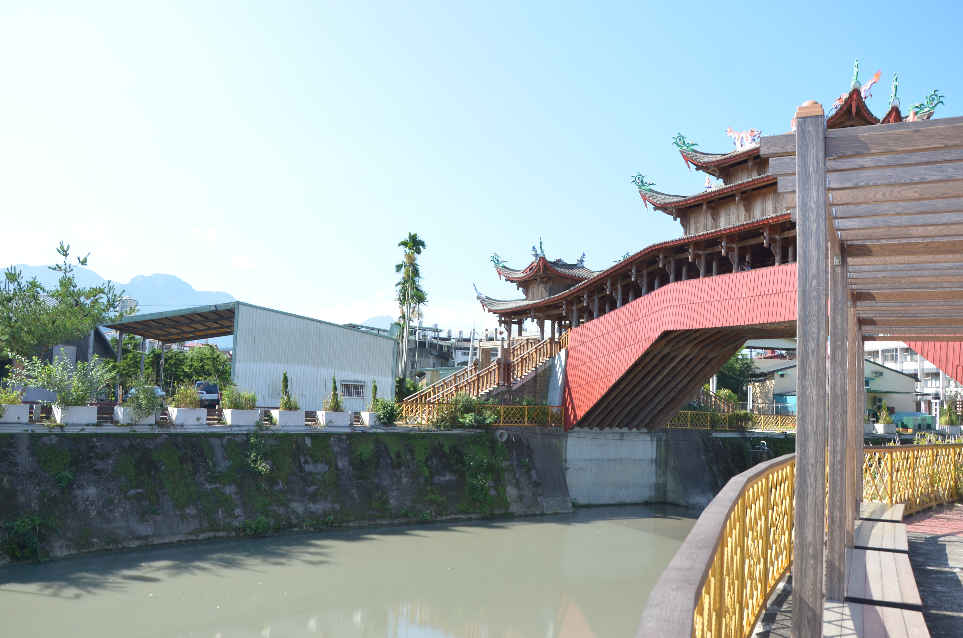 相關圖片4-集集環鎮自行車道改道 林縣長會勘評估