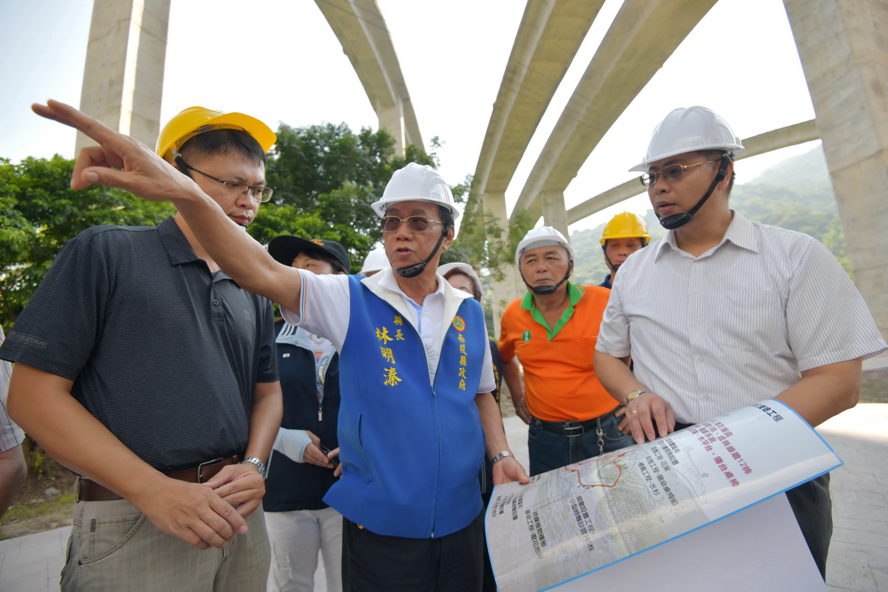 圖片-橋聳雲天綠雕公園第一期工程將完工　最快明年初登場