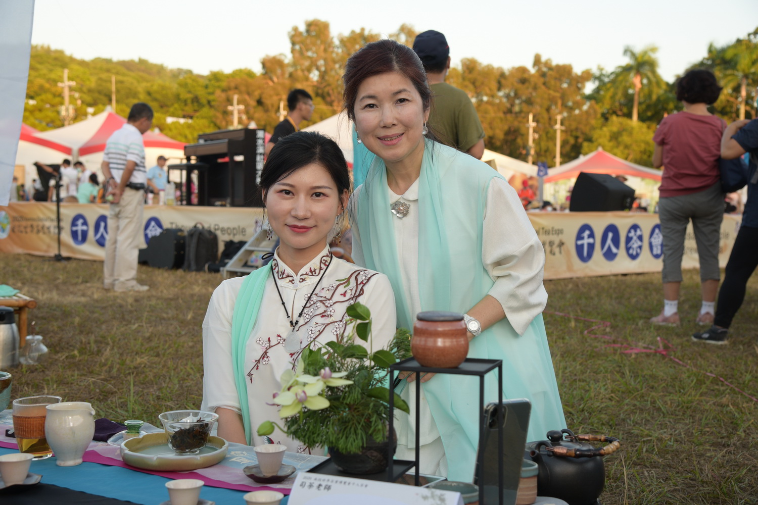 相關圖片2-南投茶博千人茶會　特色茶席吸睛
