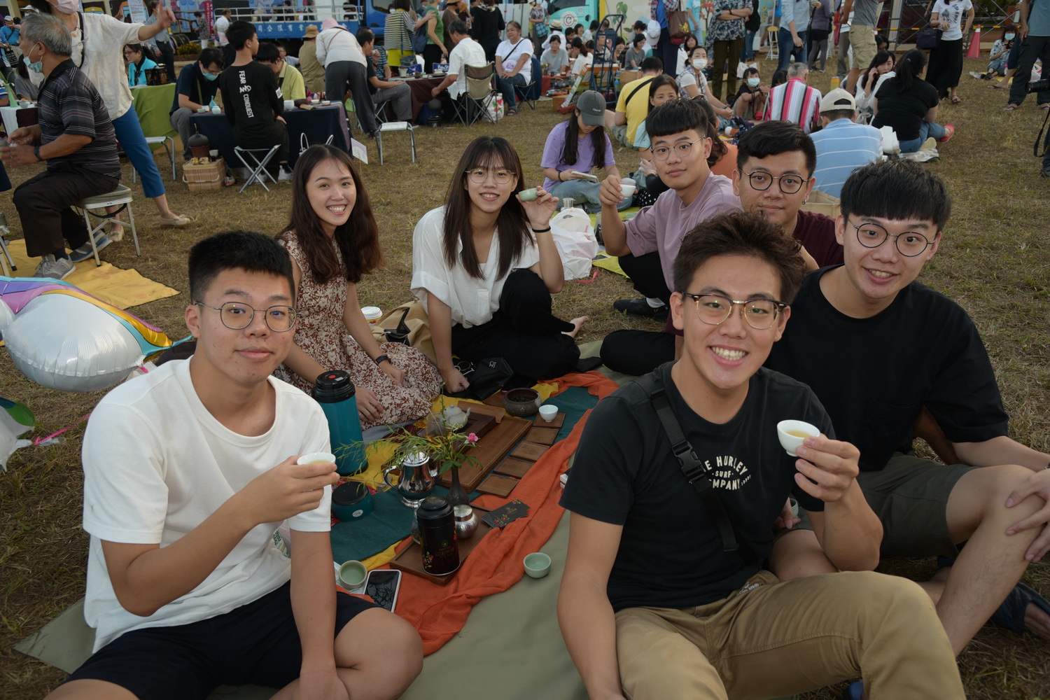 相關圖片3-南投茶博千人茶會　特色茶席吸睛