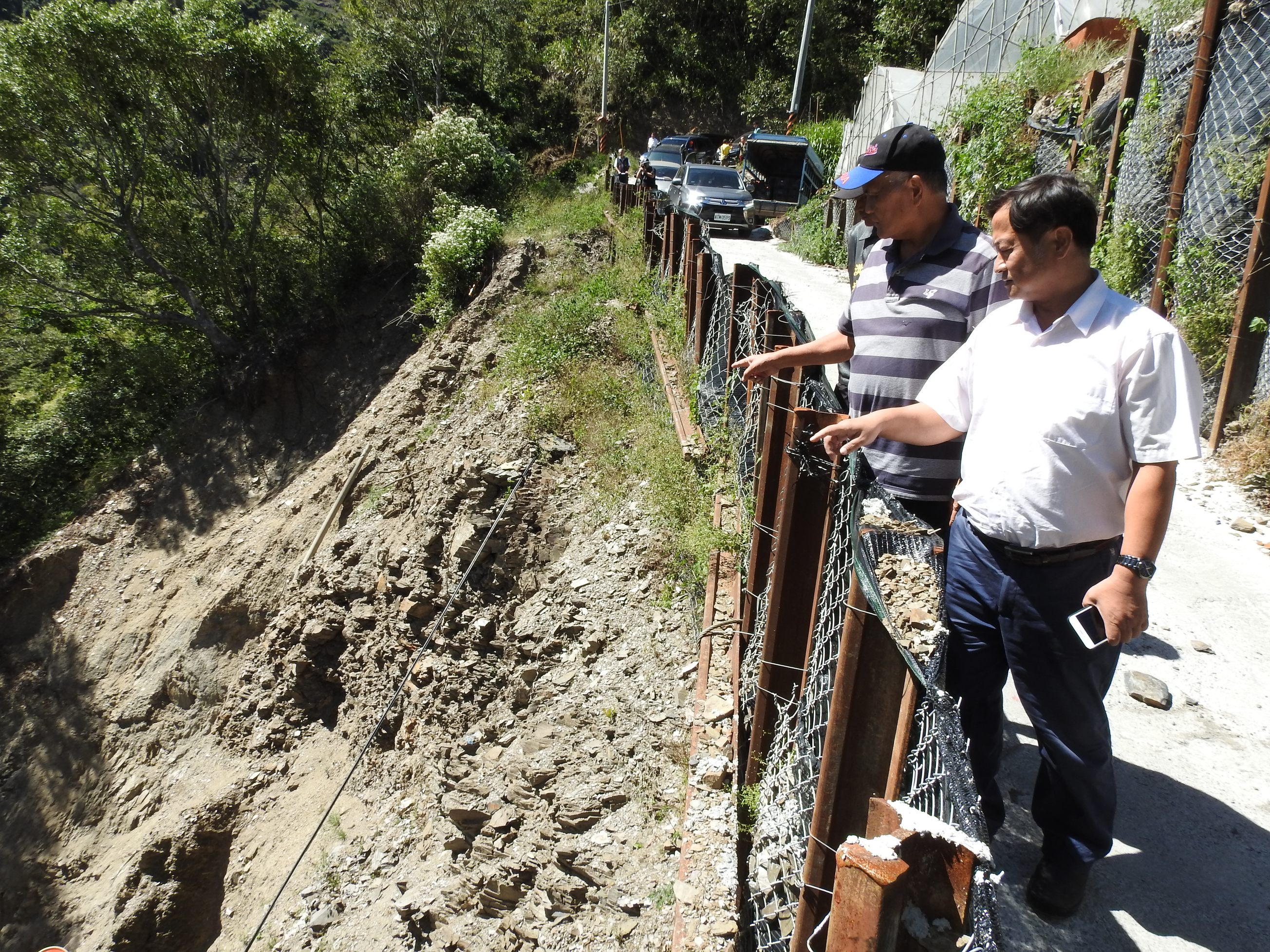 相關圖片3-仁愛鄉都達、合作村兩大災修工程 林縣長會勘督促加速動工