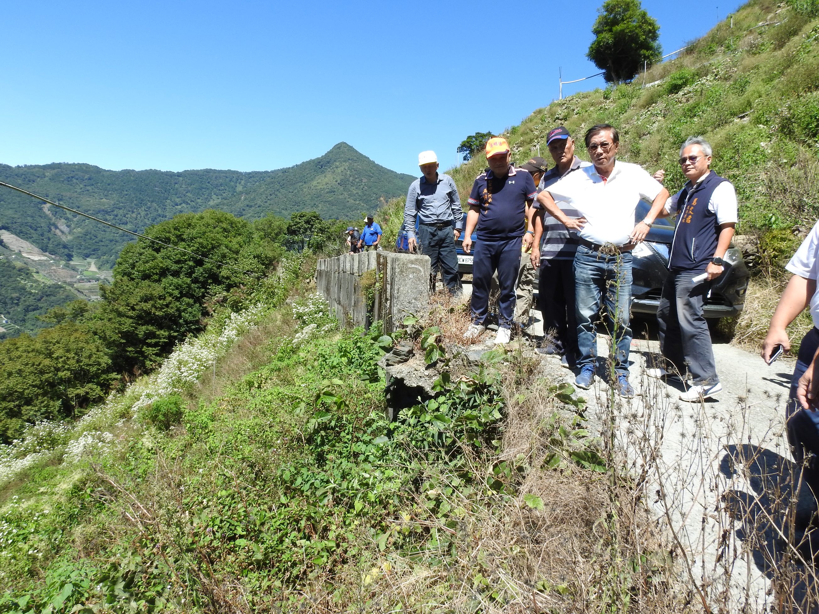 相關圖片4-仁愛鄉都達、合作村兩大災修工程 林縣長會勘督促加速動工