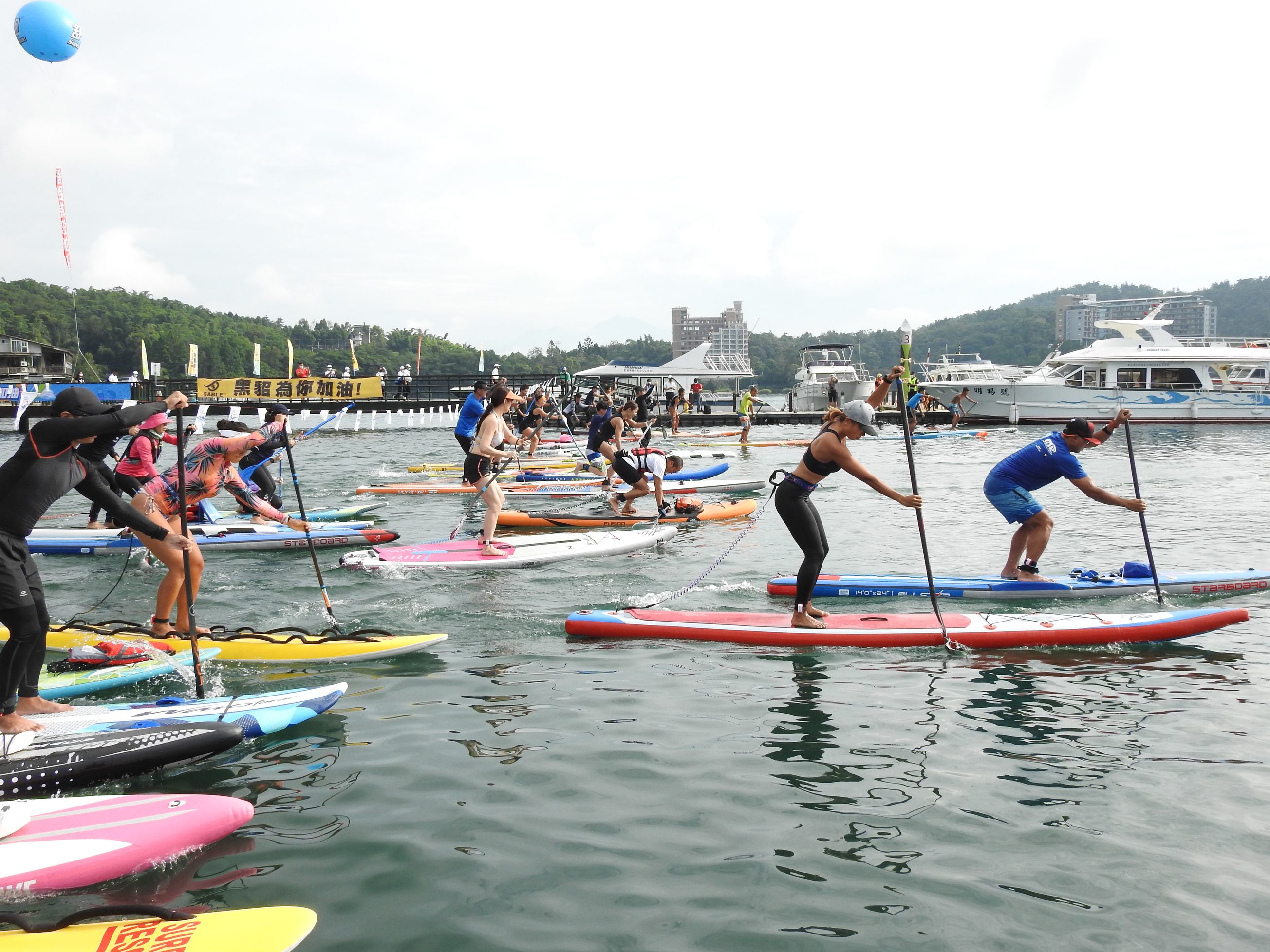 other image3-The 6th Sun Moon Lake Open Water Swimming Championships and the 1st “SUP” Stand-up Paddle Boarding Tournament begin September 26
