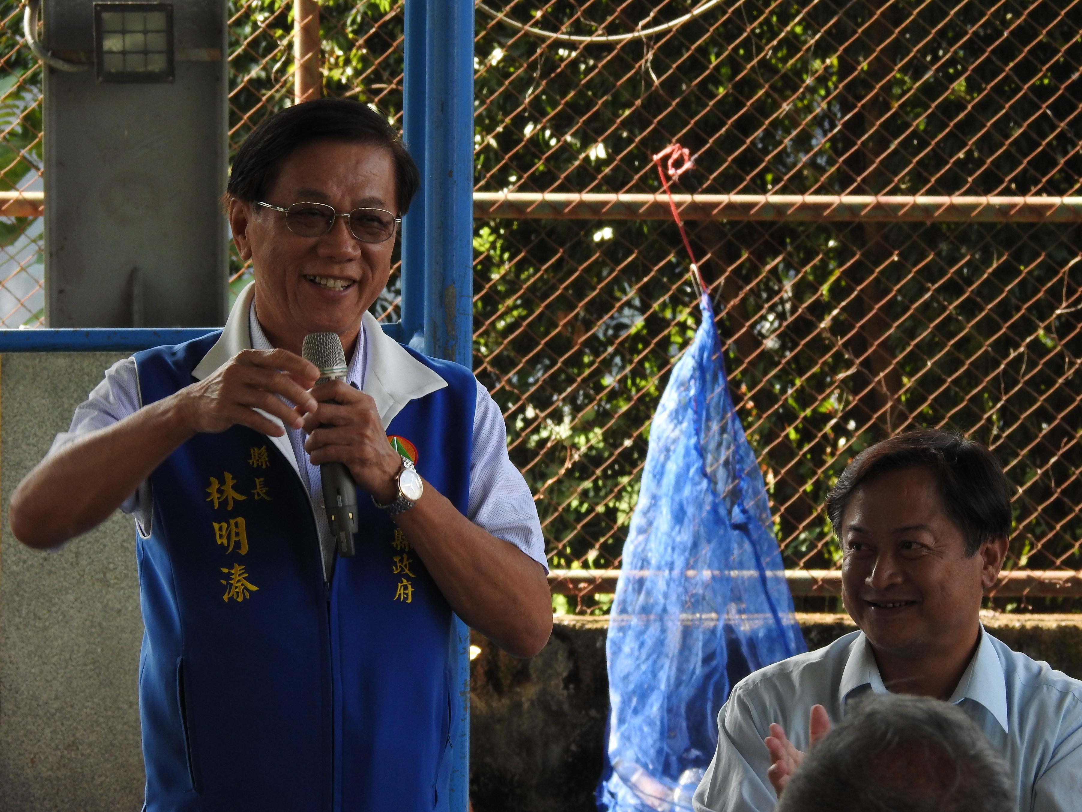 圖片-信義鄉地利線四村基層建設有著落 林縣長會勘允一村撥百萬