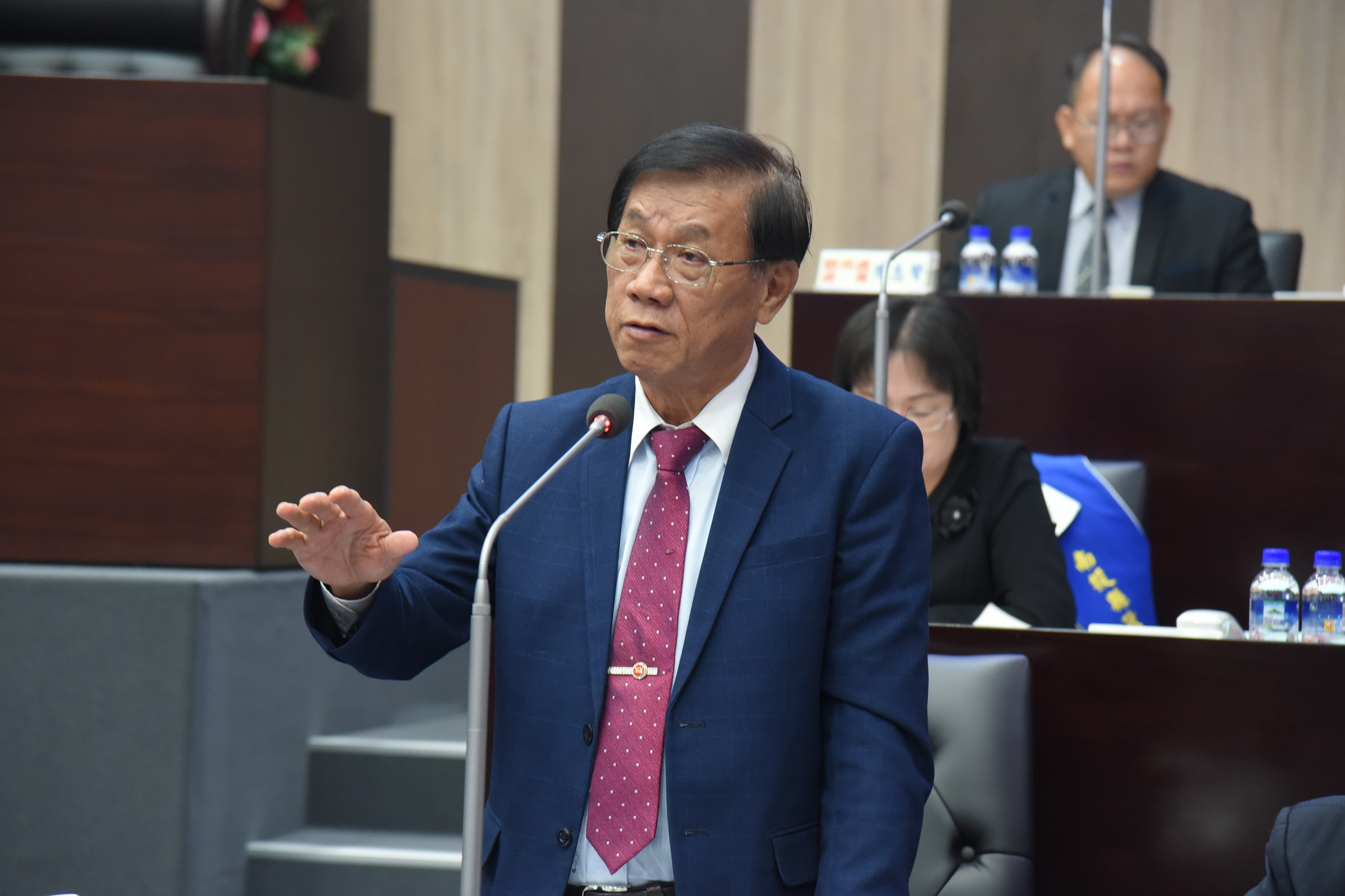 圖片-議員關切萊豬危害縣民健康 林縣長顧縣民南投零檢出