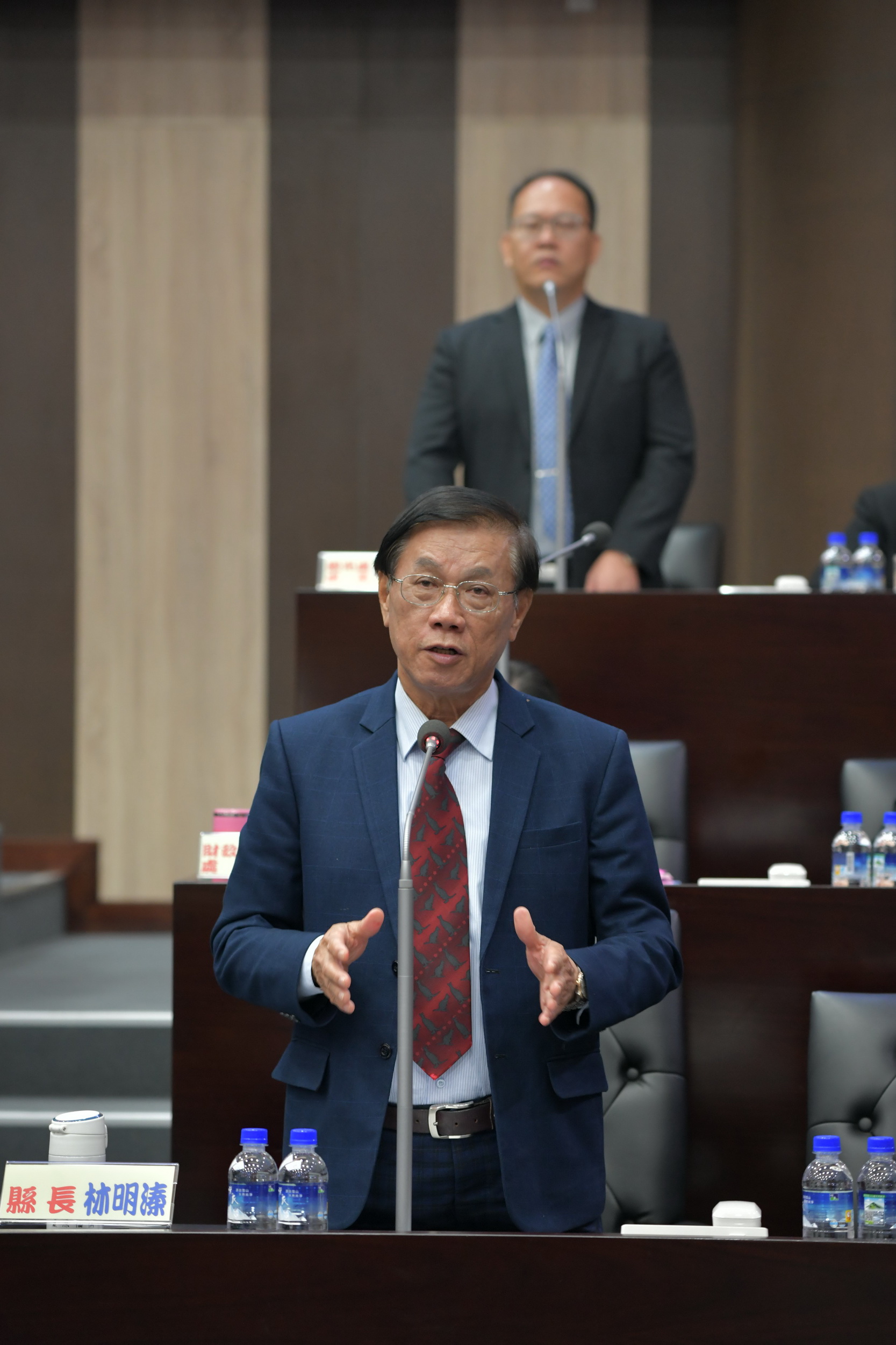 圖片-林縣長推信義兩天一夜遊　走七彩吊橋再到東埔泡湯