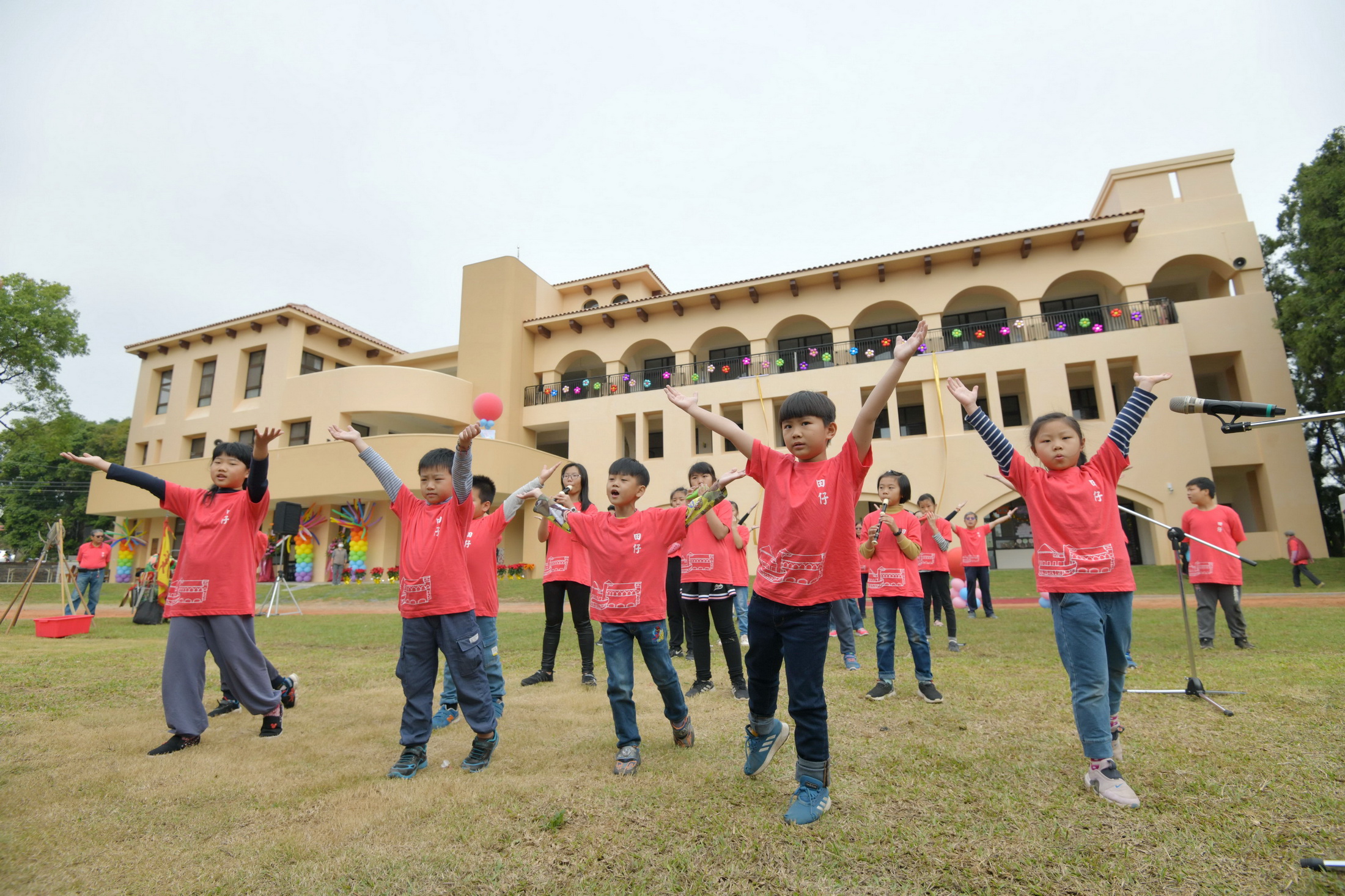 相關圖片3-田豐國小西班牙莊園風校舍19日落成啟用