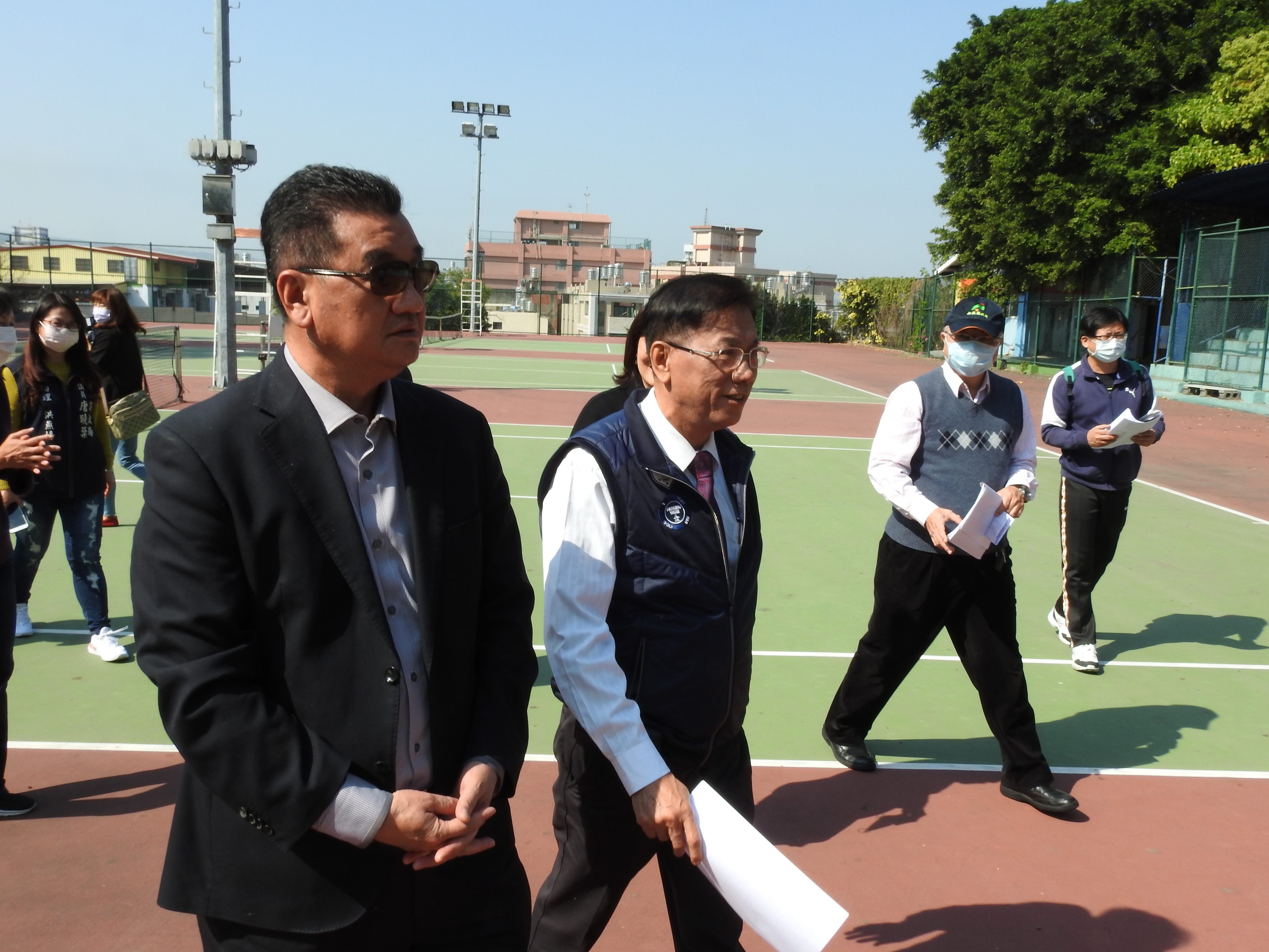 相關圖片4-南投縣府爭取整建草屯網球場等8項逾1.4億體育設施