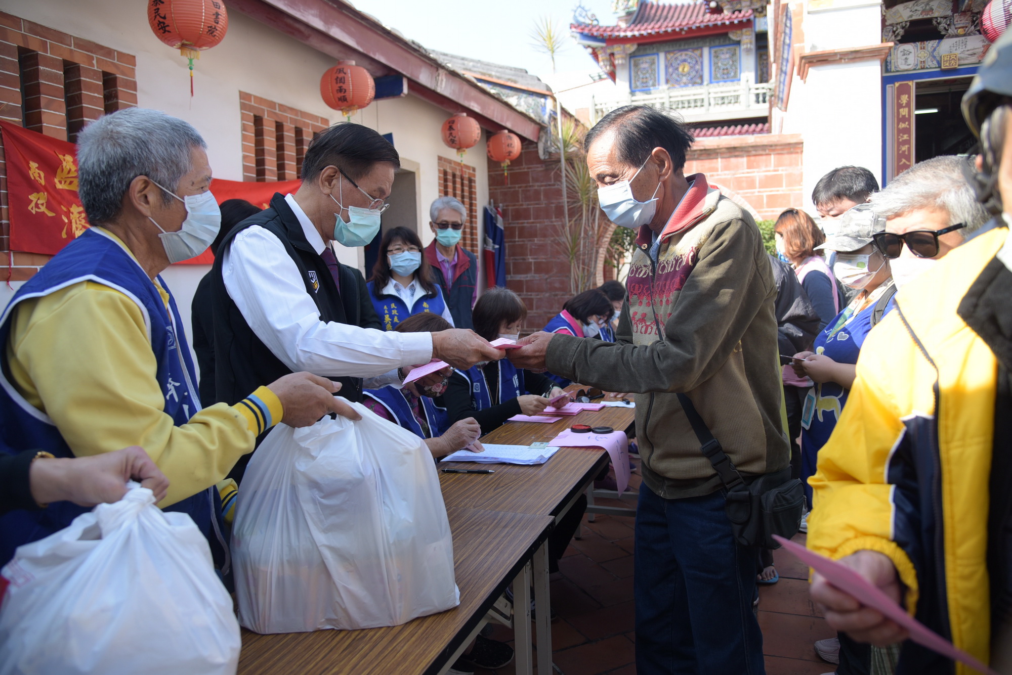 News images-The 2020 Year-end Charity Event by Nantou Lantian Academy Charity Association reaches out for 179 low-income households in Nantou County, January 26