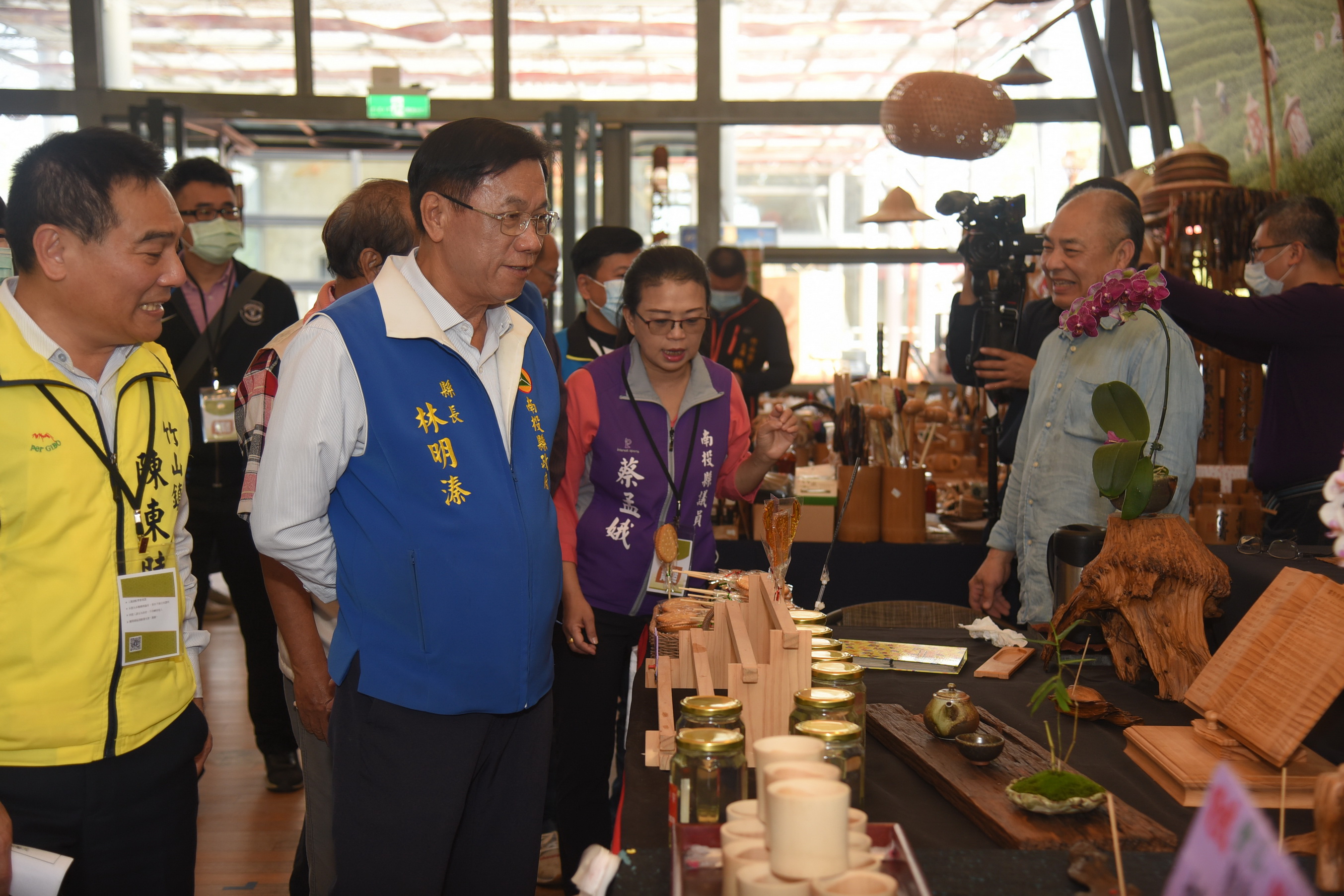 相關圖片3-林縣長視察太極美地竹山文化園區 允補助百萬經費修繕