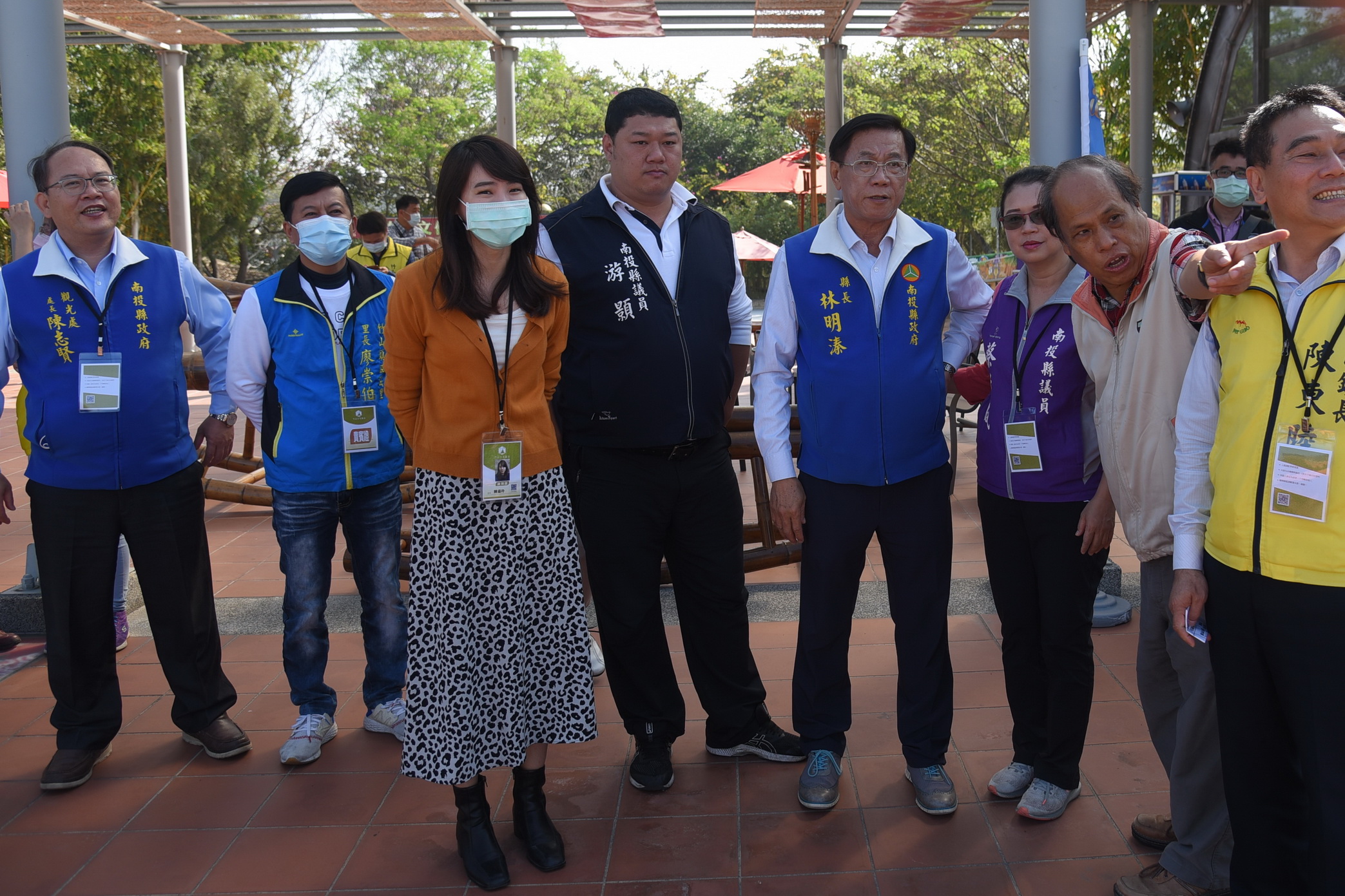 相關圖片4-林縣長視察太極美地竹山文化園區 允補助百萬經費修繕