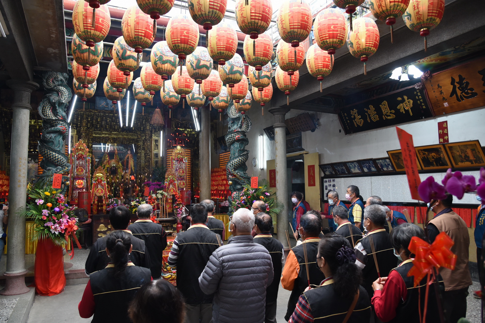 相關圖片2-竹山沙東宮春祭典禮  林縣長擔任主祭