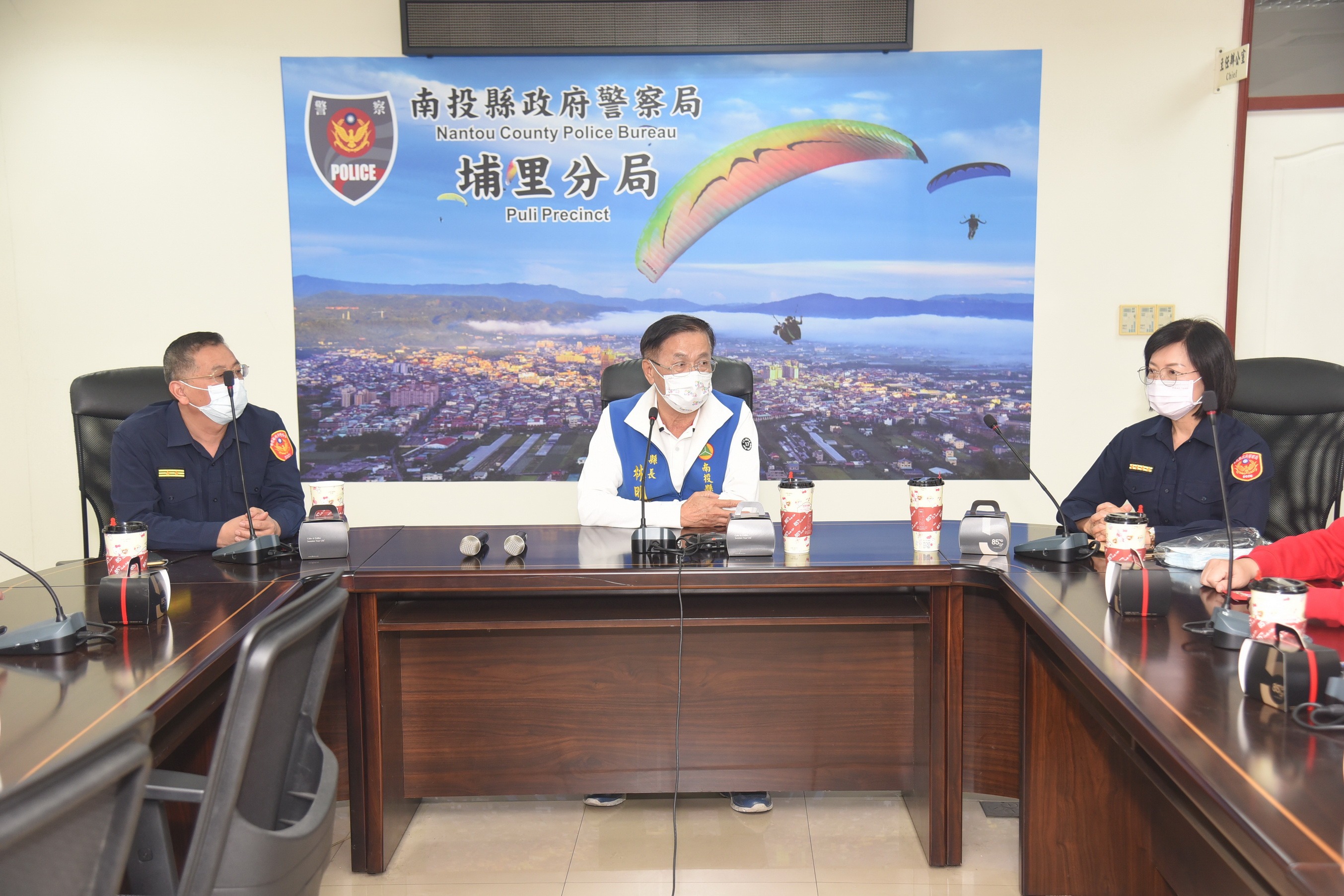 other image4-Puli shooting case solved within 4 hours, County magistrate Lin commends meritorious personnel, February 14