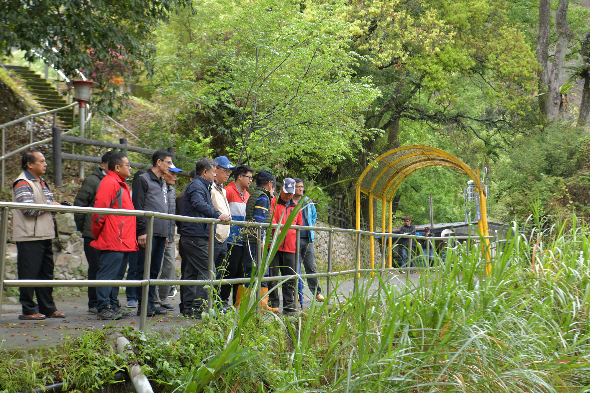 相關圖片3-仁愛鄉曲冰古道維護工程　預計月底完工