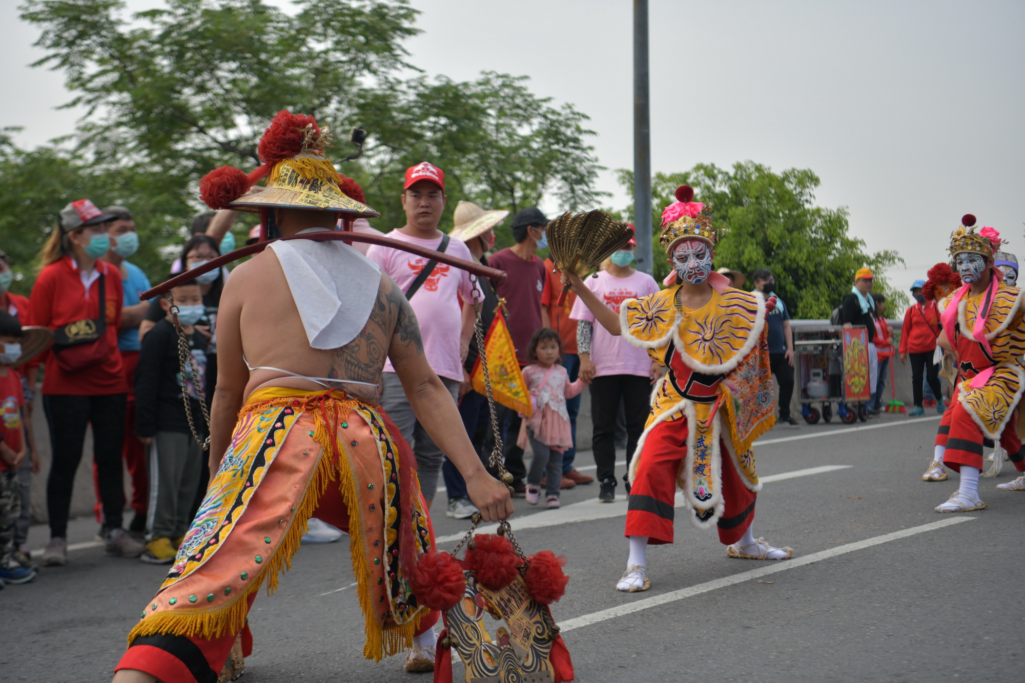 相關圖片4-2021牛轉乾坤遶境活動　林縣長接駕祈福