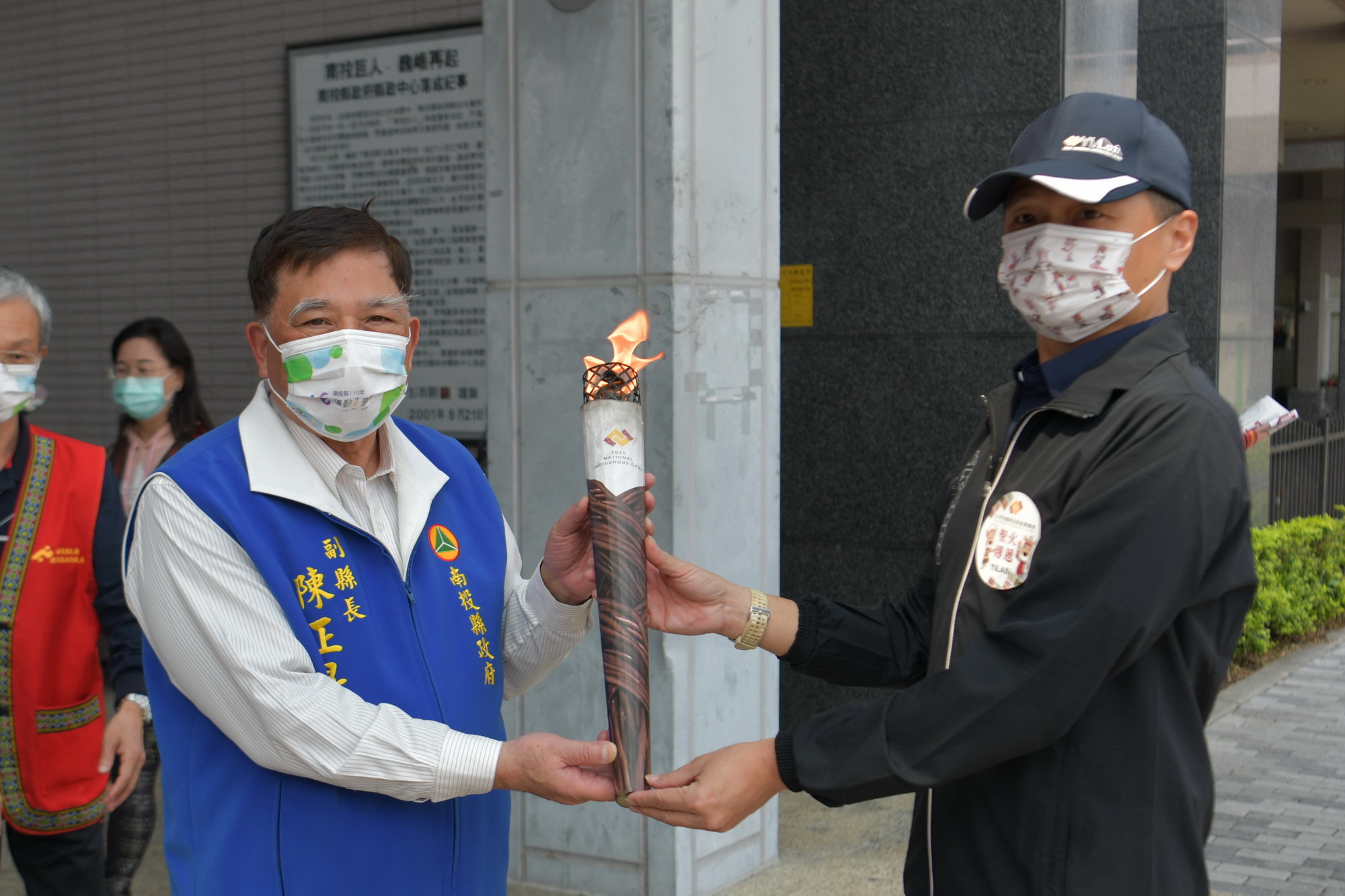 News images-The torch relay of the National Indigenous Game arrives in Nantou on the 10th, March 10