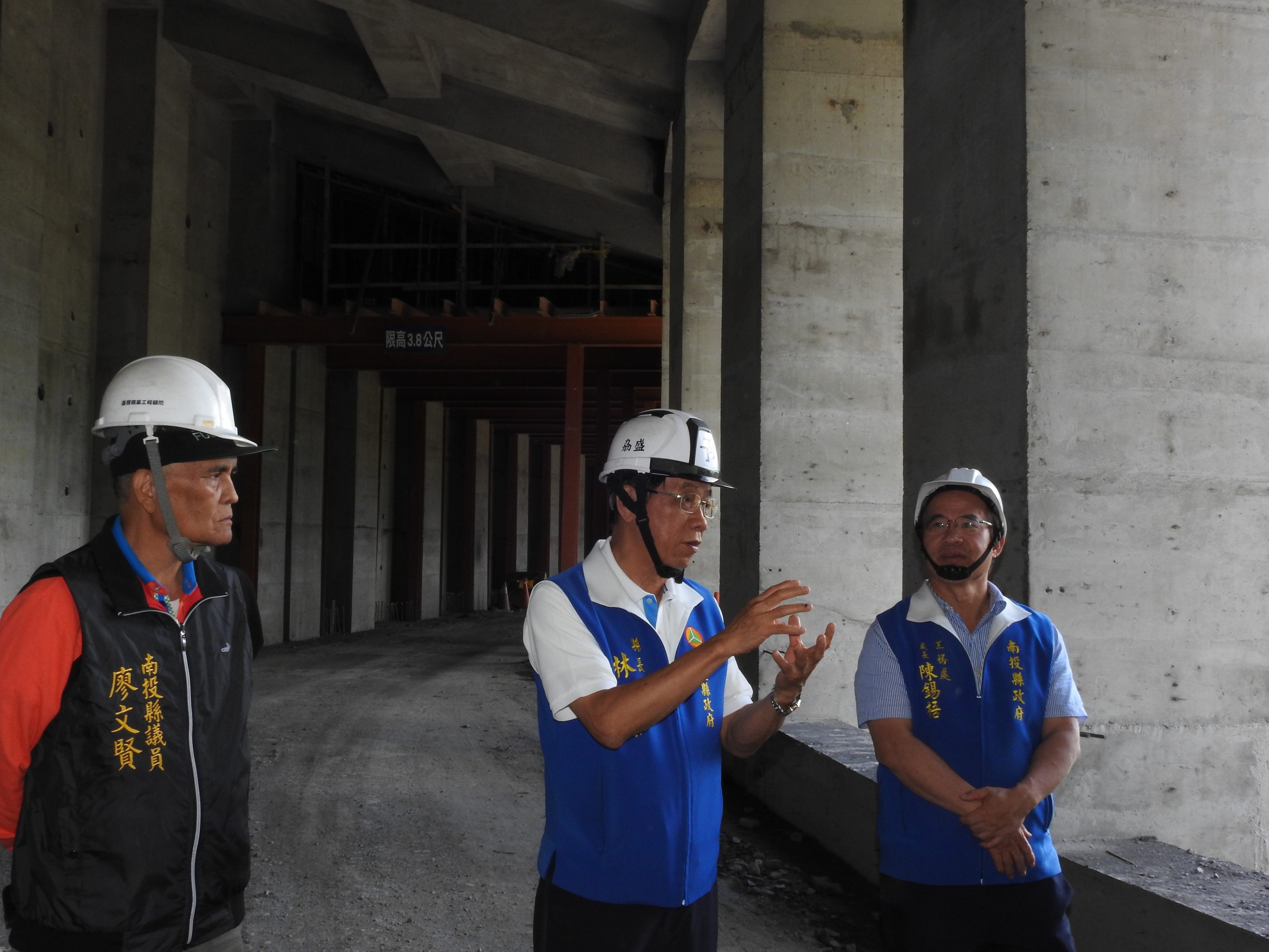 相關圖片2-投89線發祥明隧道進度超前 林縣長實勘力求消弭最爛路汙名