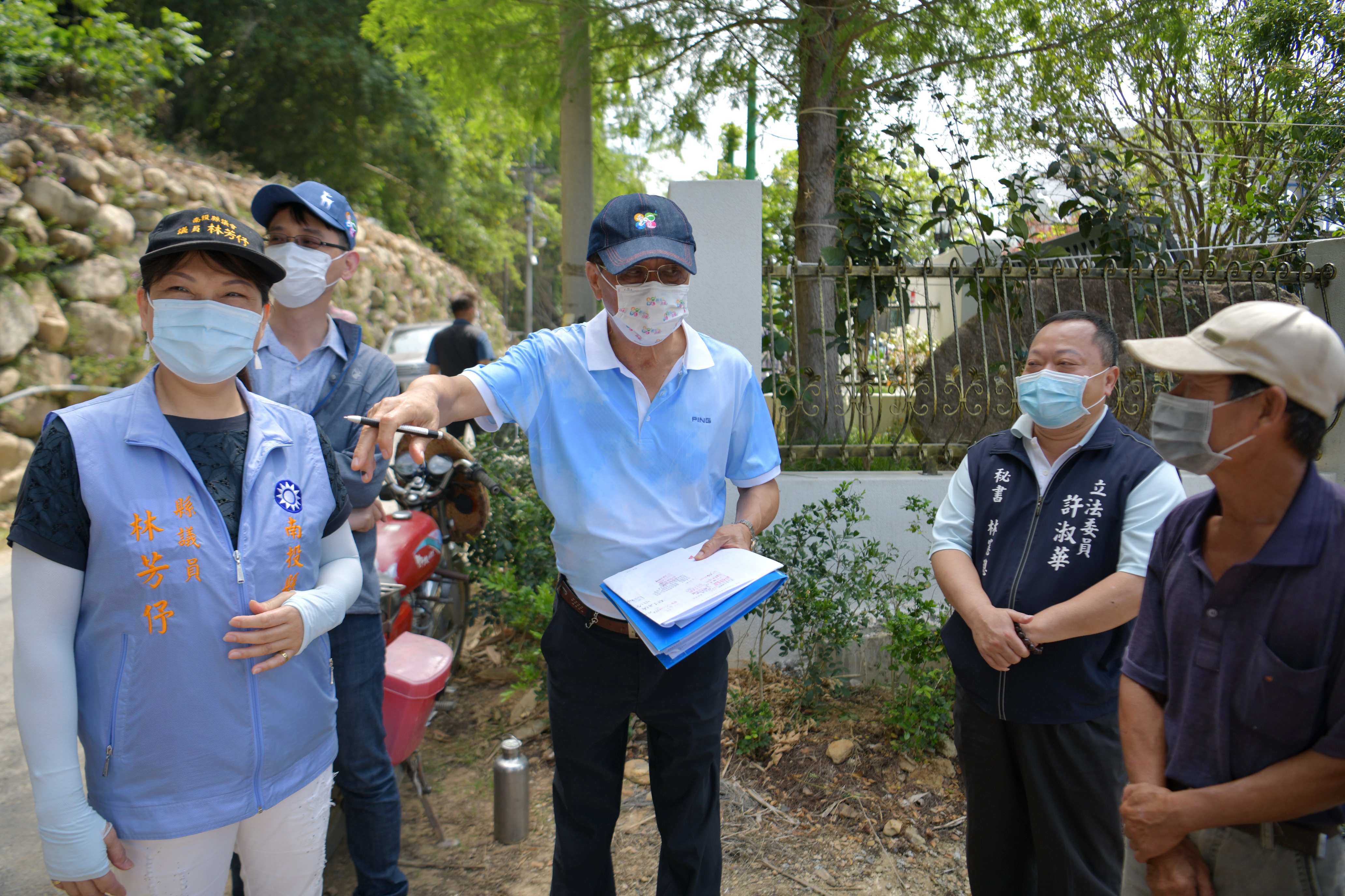 圖片-縣府籌措250萬改善埔里交通　守護鄉親安全