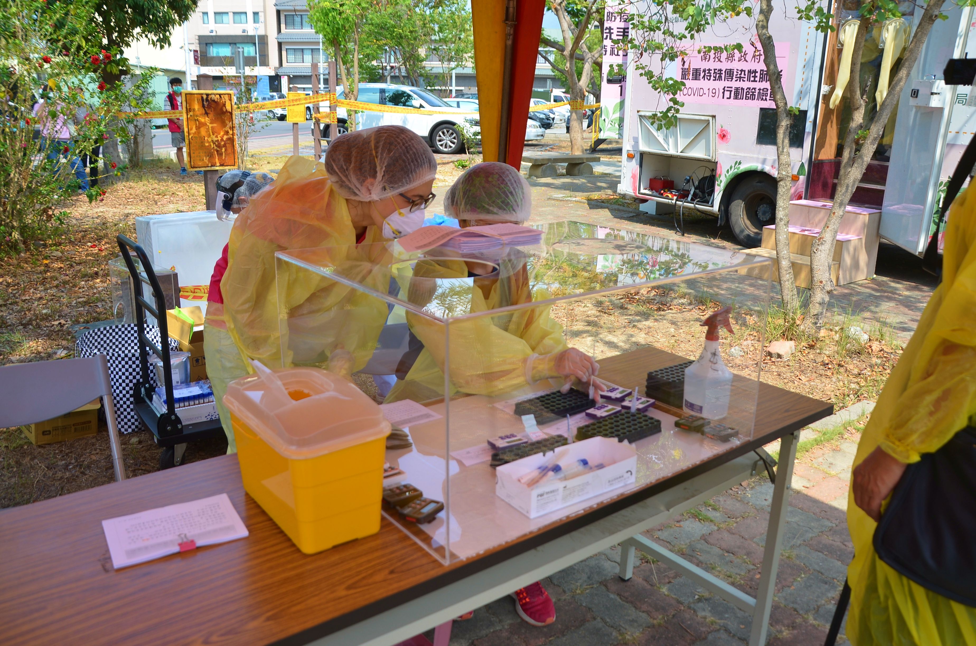 other image1-Preventing the Epidemic from escalating, Caotun Community Testing Station has been activated May 26th