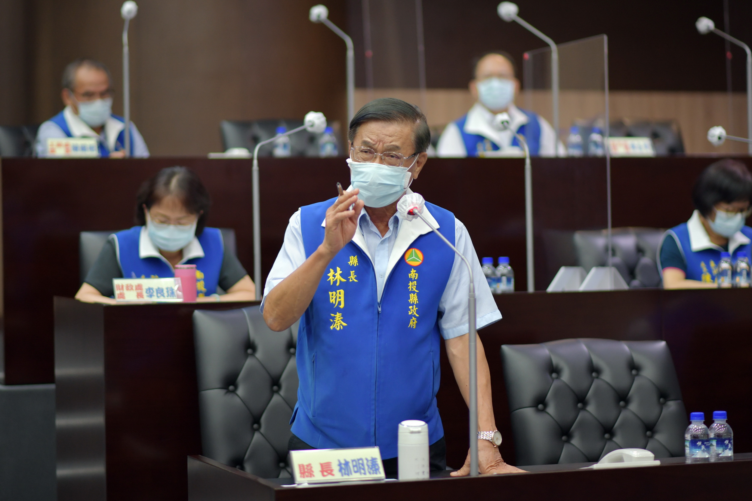 圖片-南投疫苗施打率已高於全國　林縣長盼中央開放地方購買疫苗